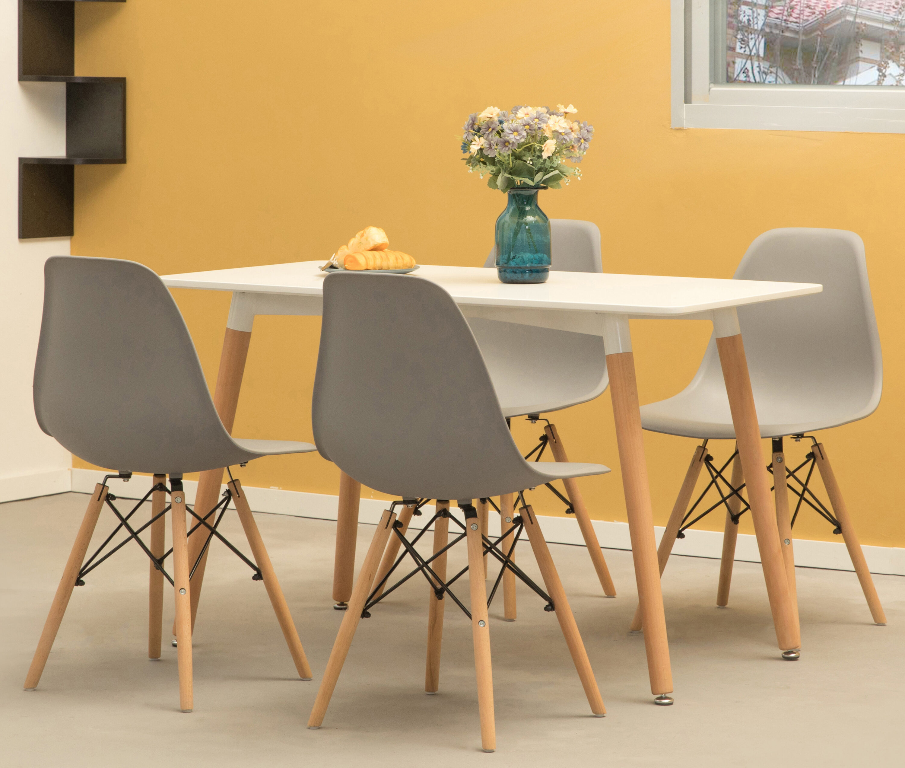Bold Tones QI003746.GY.4 Dining-Chairs - View #2
