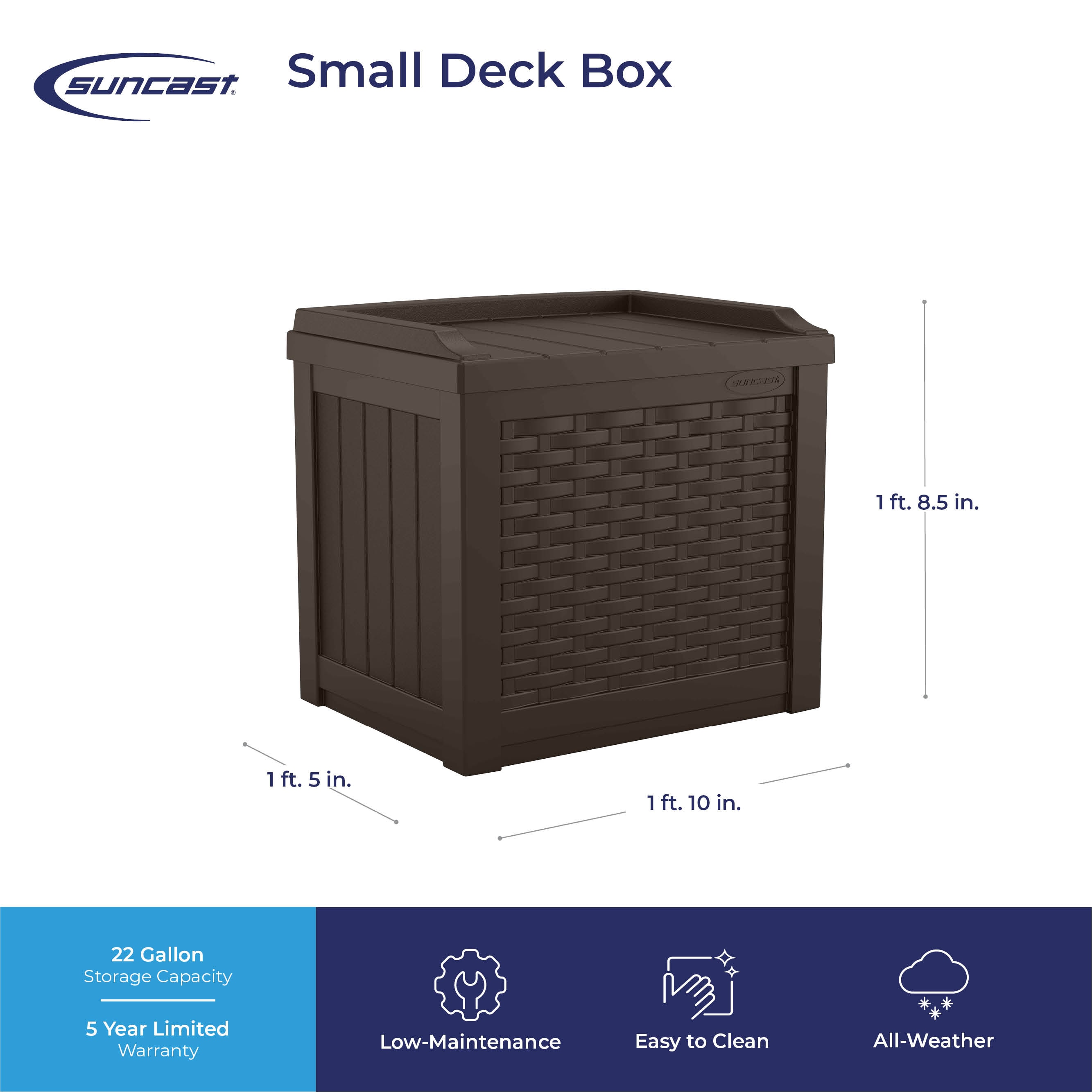 Suncast SSW600J Deck-Boxes - View #4