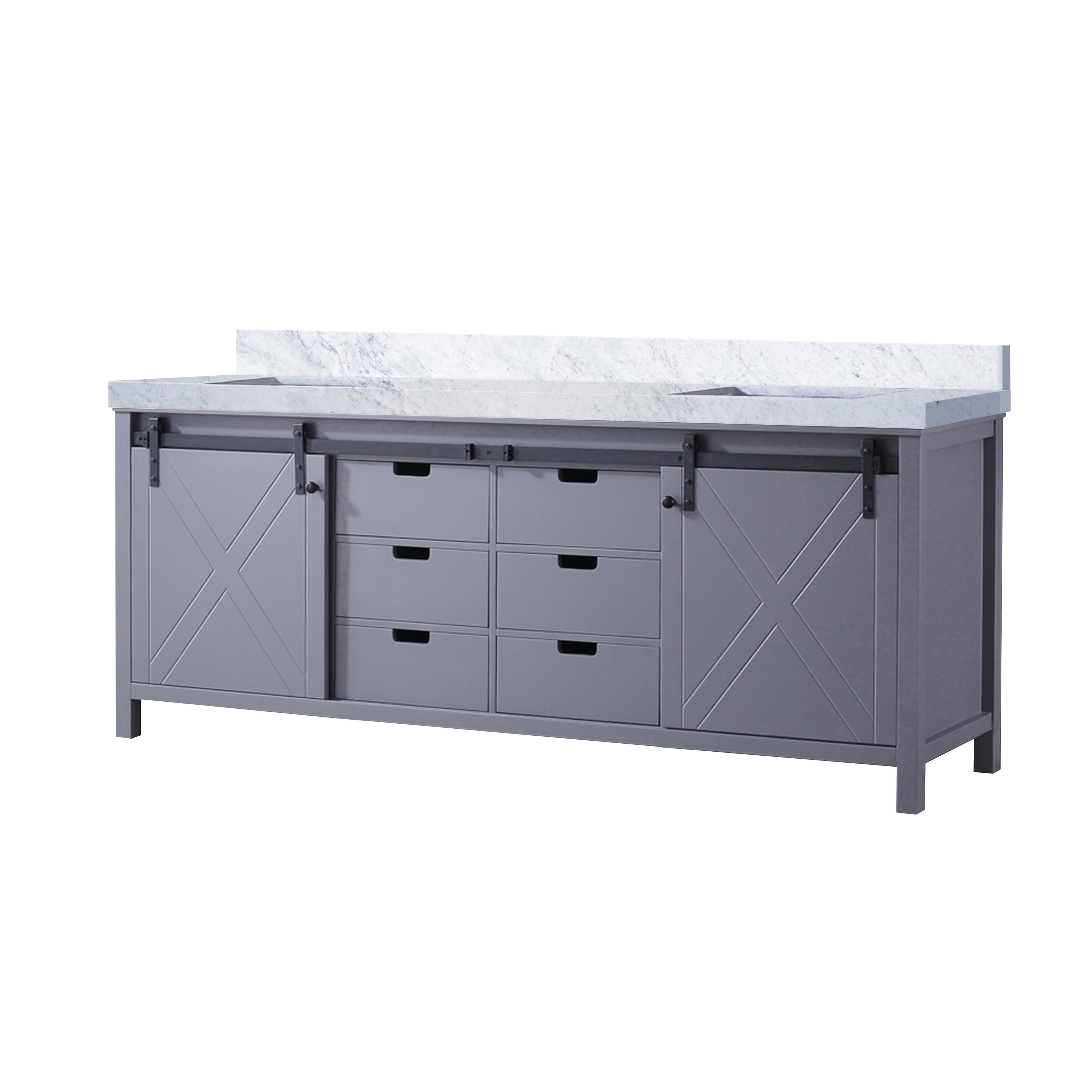 Lexora LM342284DBBS000 Bath-Vanity-Combo - View #4