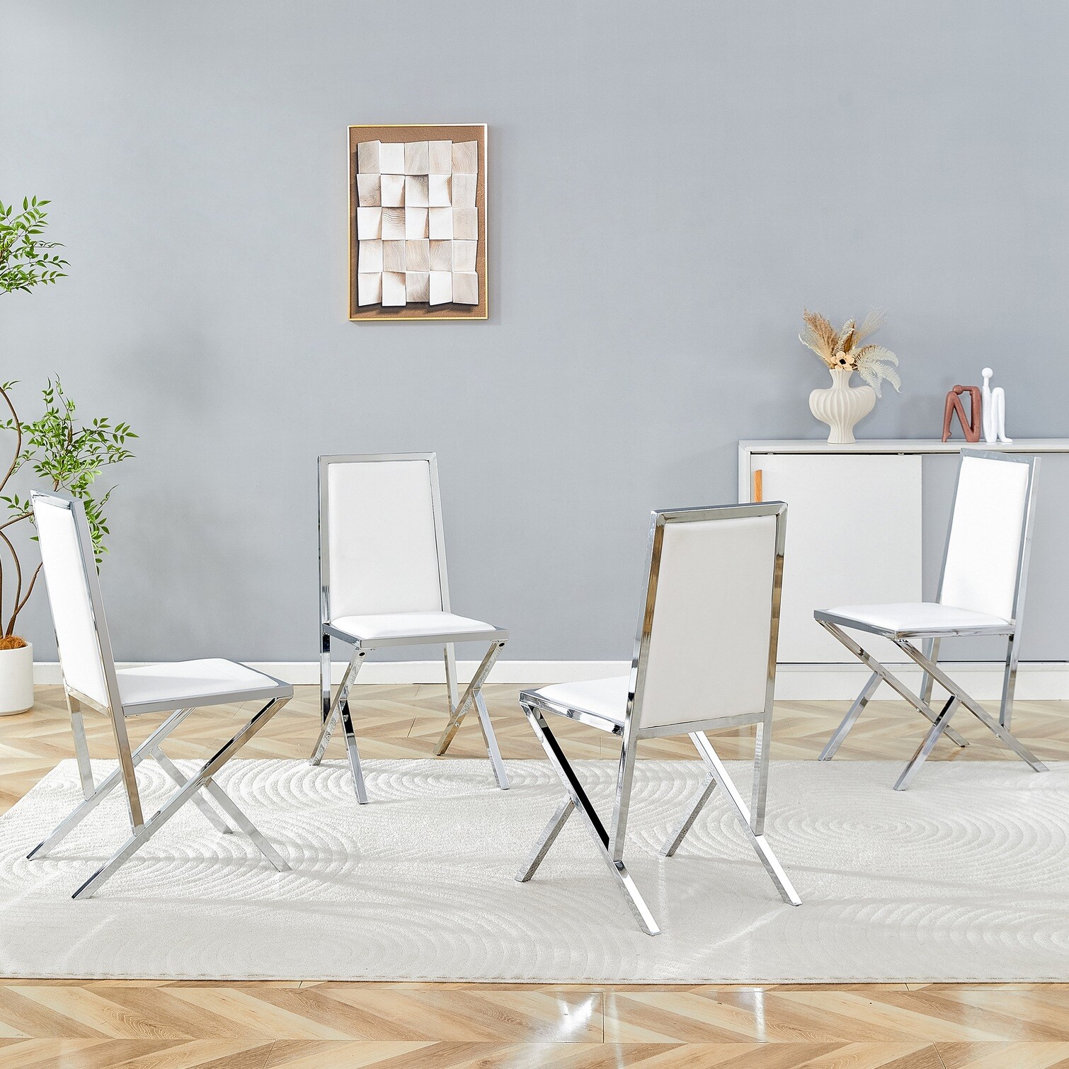 FlowLuxe JWRP9R3C2XRD Dining-Chairs - View #5