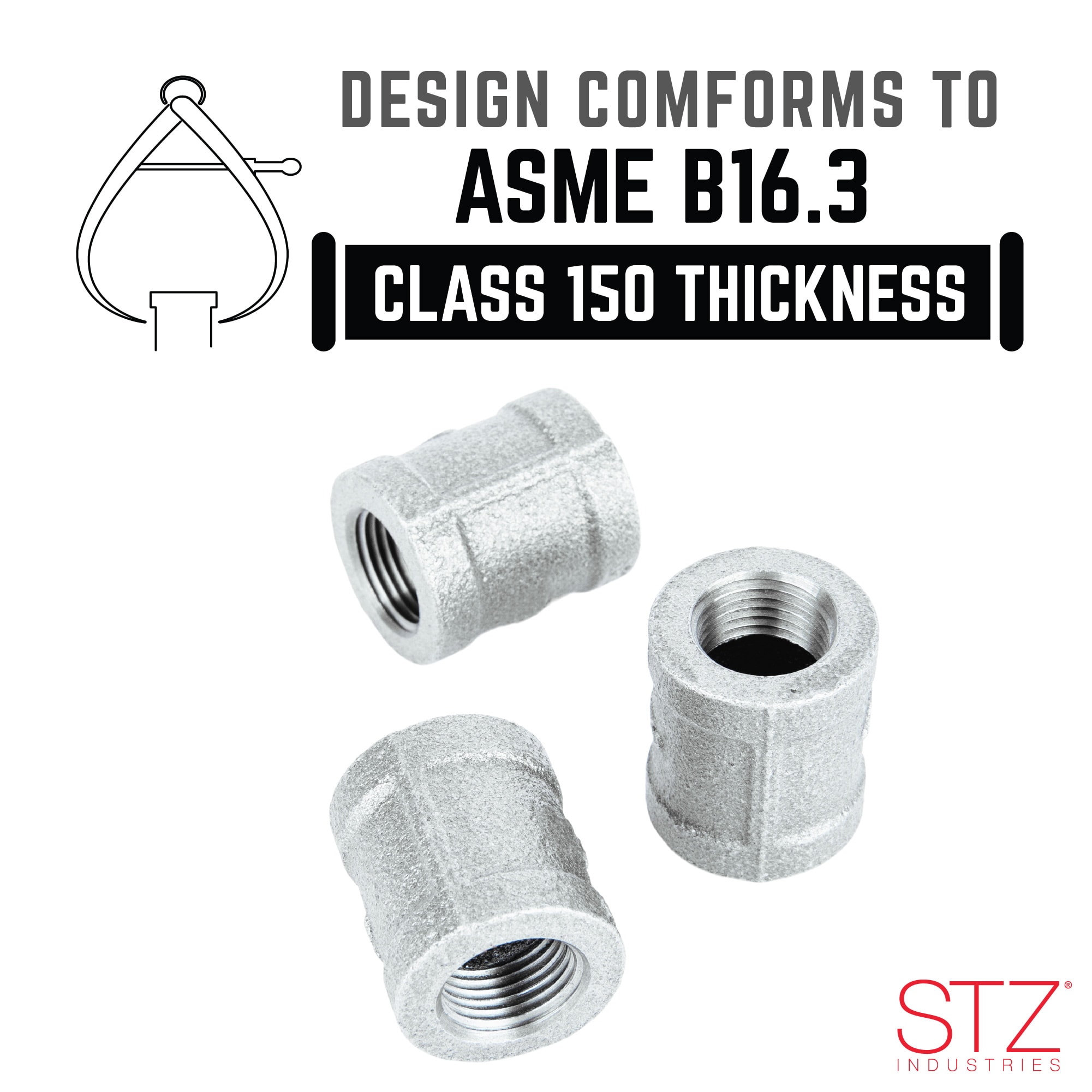 RELIABILT 311LCO-14 Black-Iron-Fittings - View #2