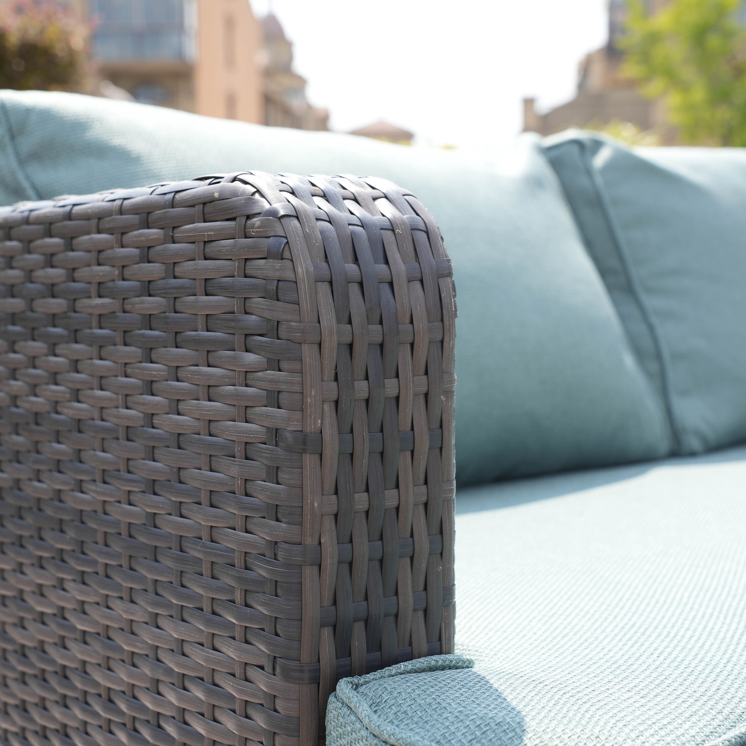 Moda Furnishings PAL-1202BR-CELADON Patio-Conversation-Sets - View #5