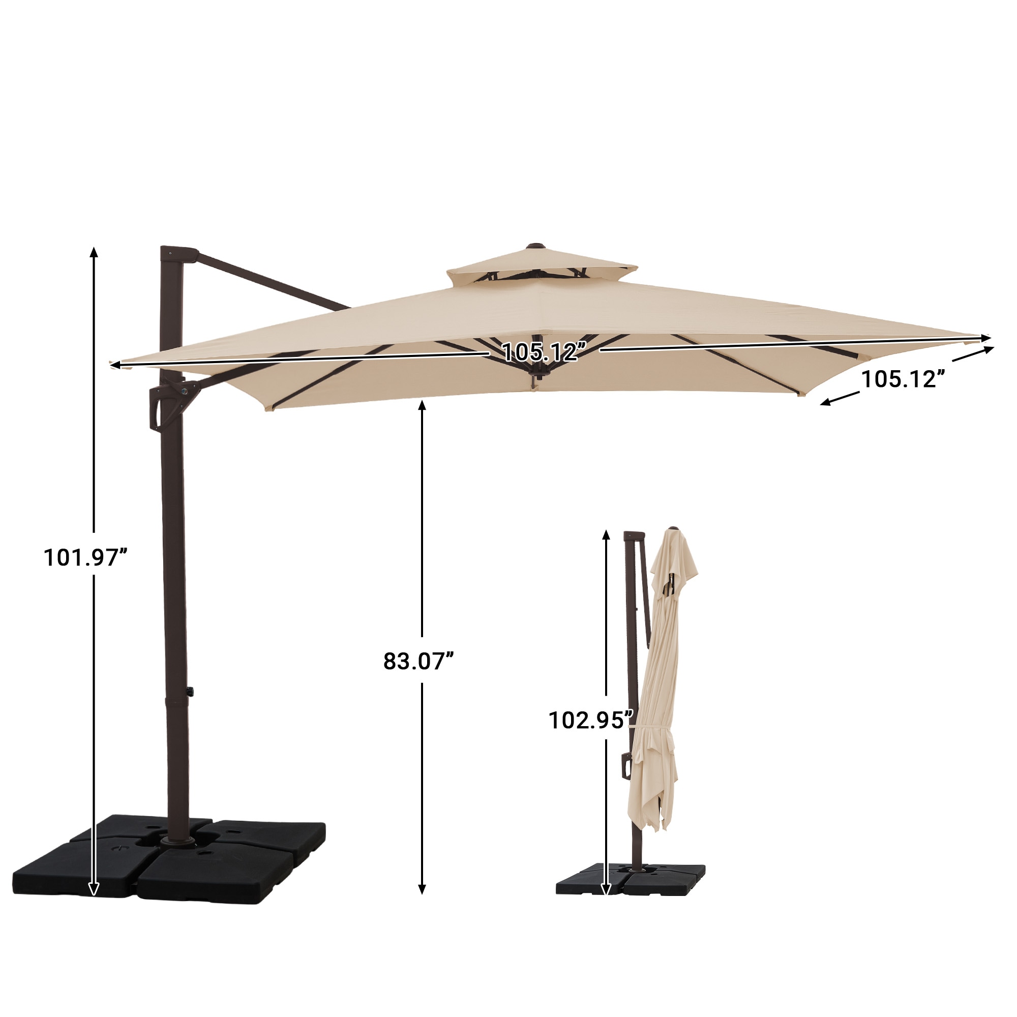 VOUA SAF-XNELD1-GY Umbrellas-2 - View #3