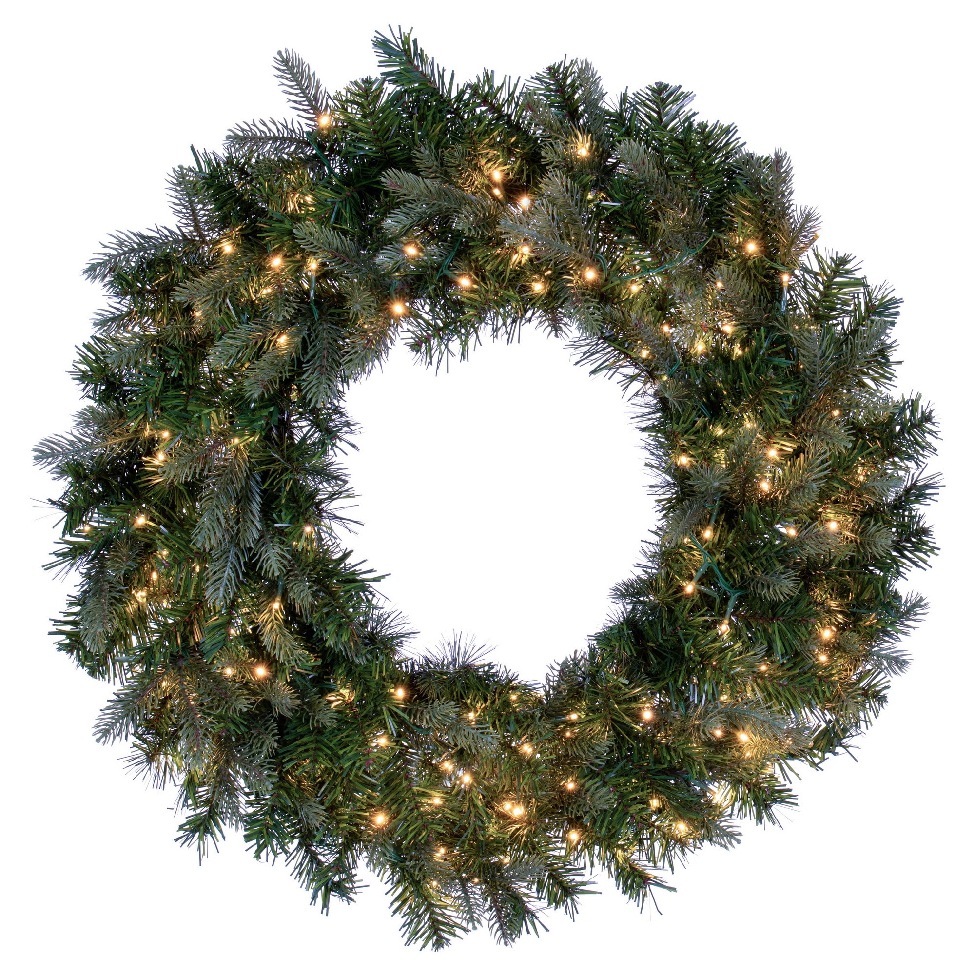 Best Choice Products 48in Pre-Lit Outdoor Christmas Wreath, LED Metal Holiday Decor w/ 140 Lights, Bow - Gold/Red
