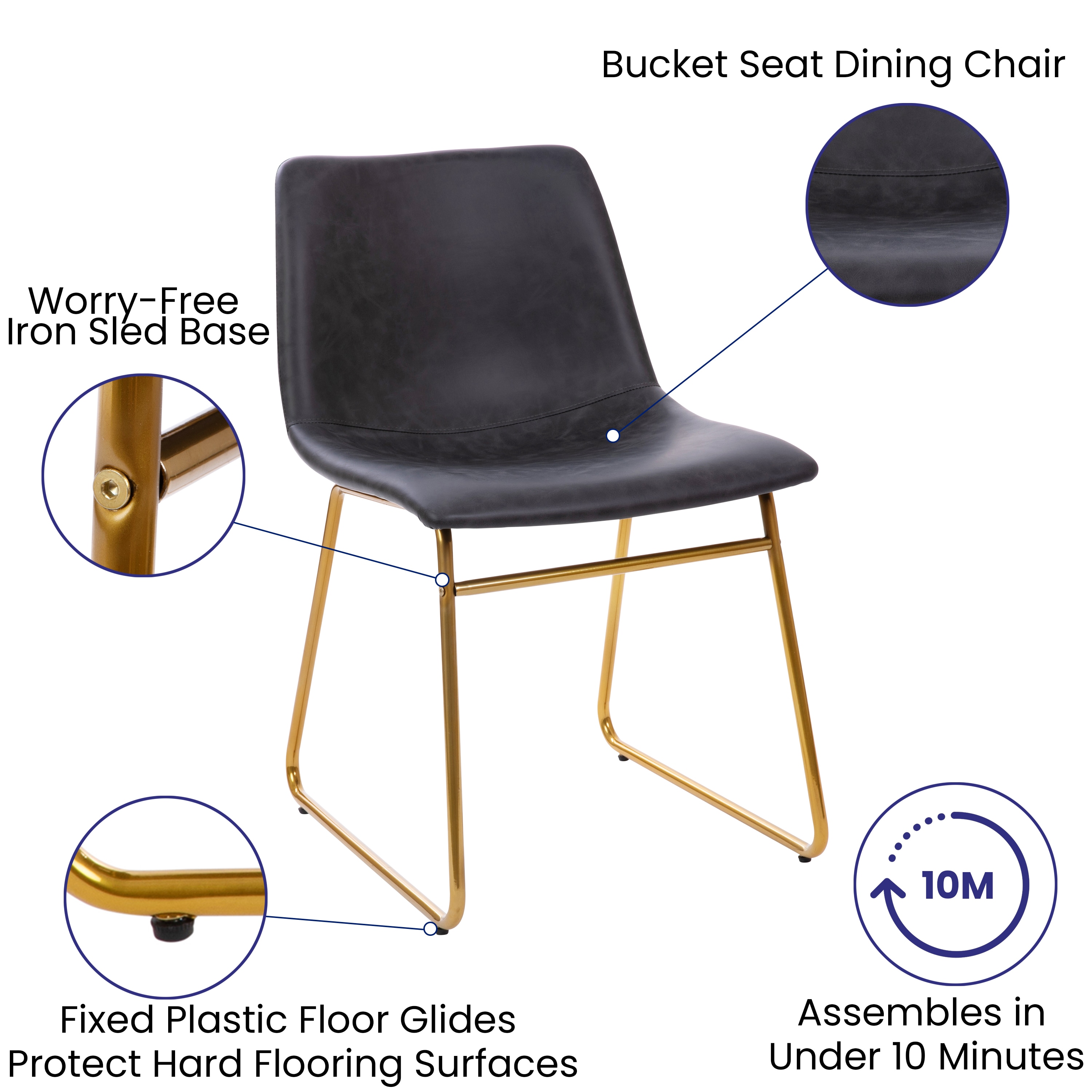Taylor & Logan 196861089121 Dining-Chairs - View #3