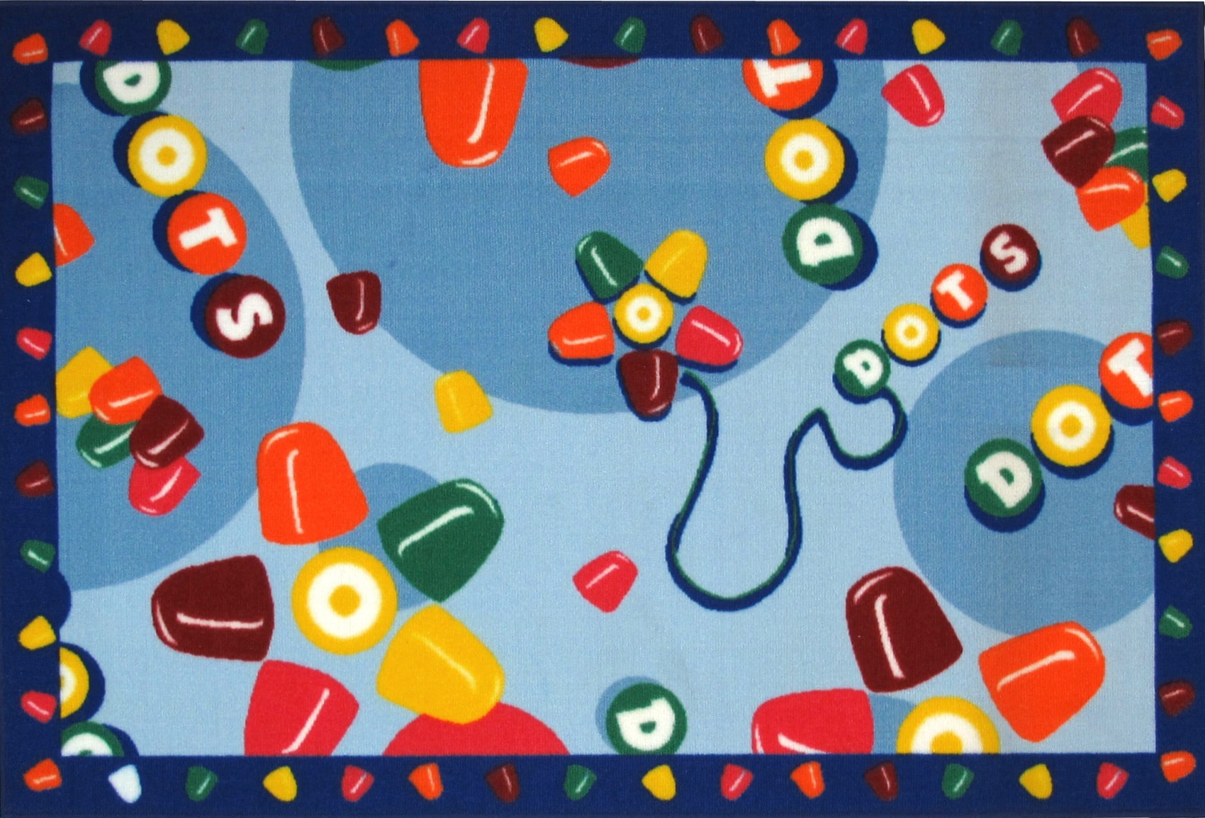 Fun Rugs TR-01 3958 Tootsie Roll 3 x 4 Multi-color Indoor Area Rug
