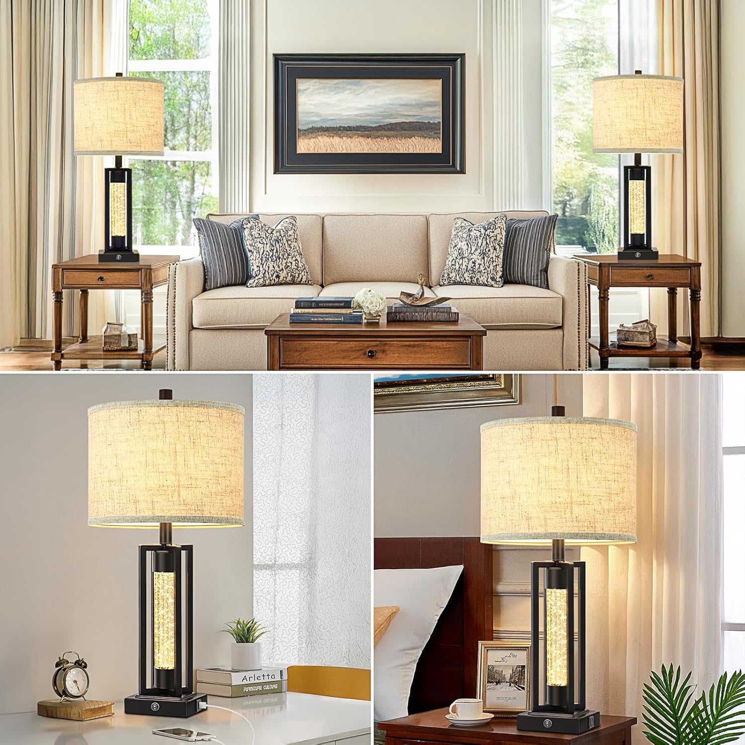 Nordic Hygge DYM-TL-TB0310-BK-2 Table-Lamps - View #7