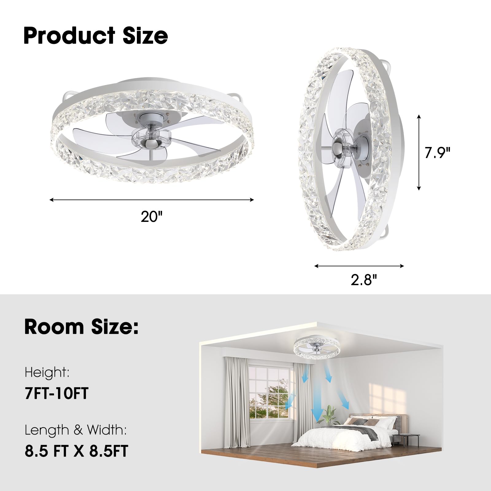 SILJOY CFL-1102-02 Ceiling-Fans - View #3
