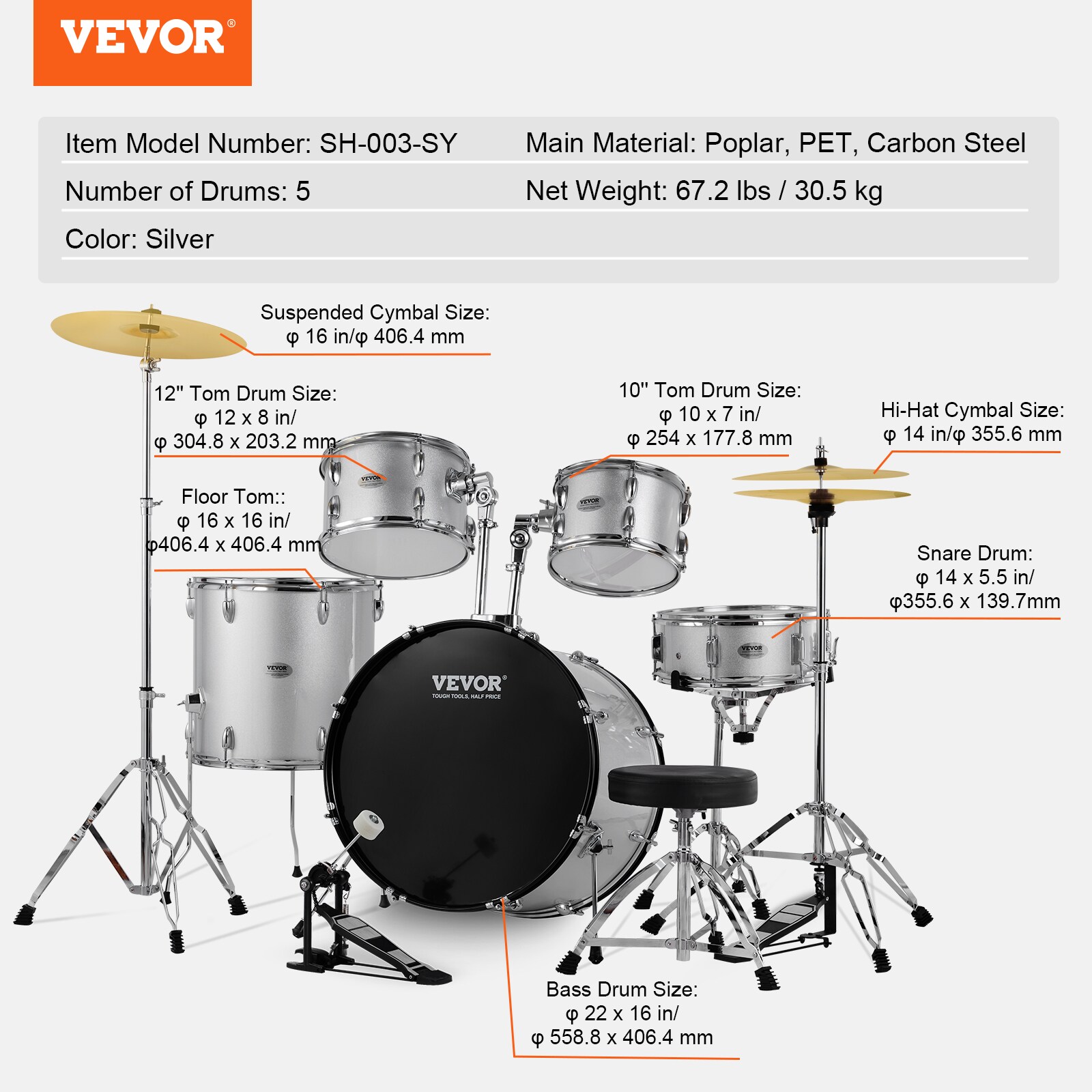 VEVOR WJTJZG5JT22YET4DWV0 Play-Toys - View #9
