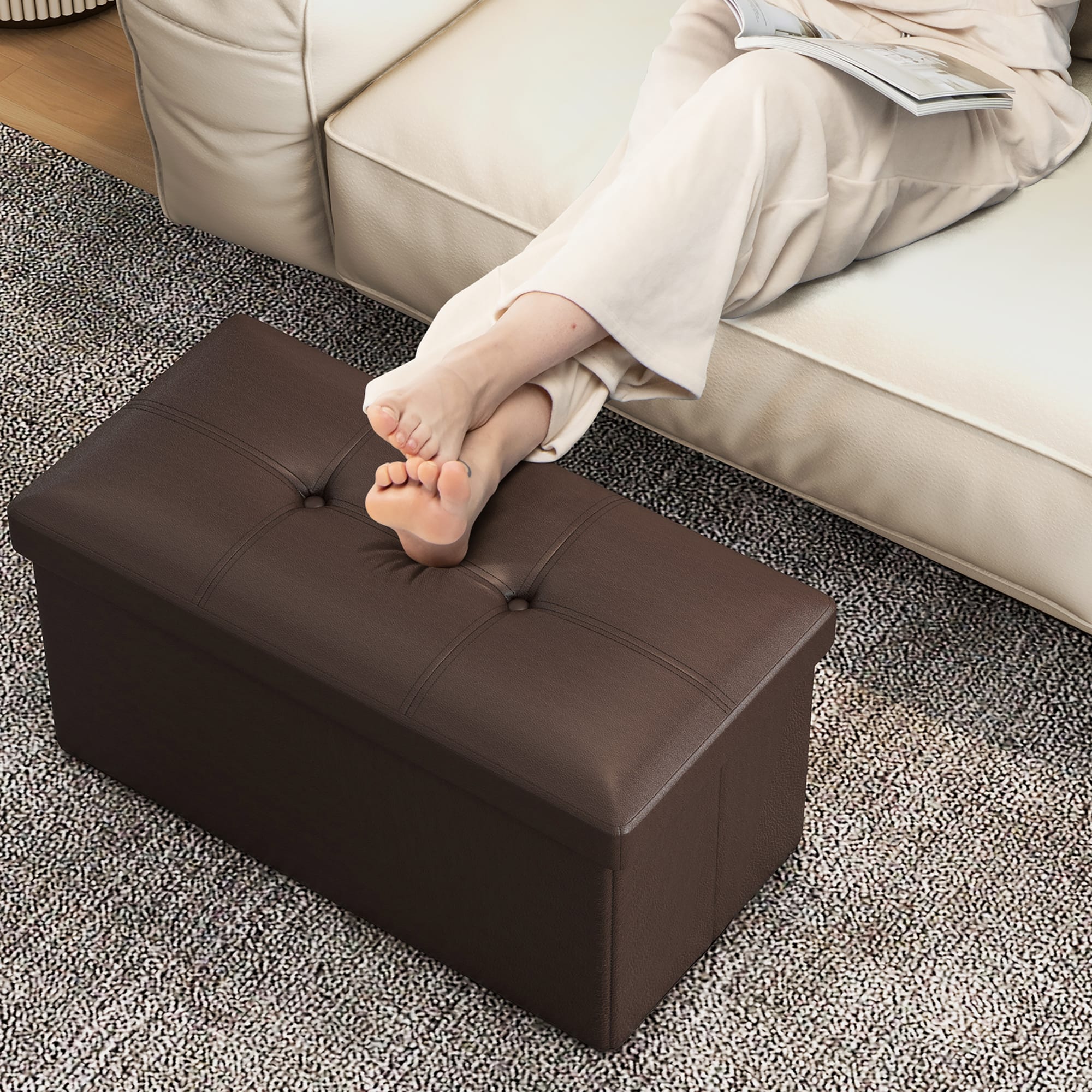 Goplus LWS00414 Indoor-Ottomans - View #7