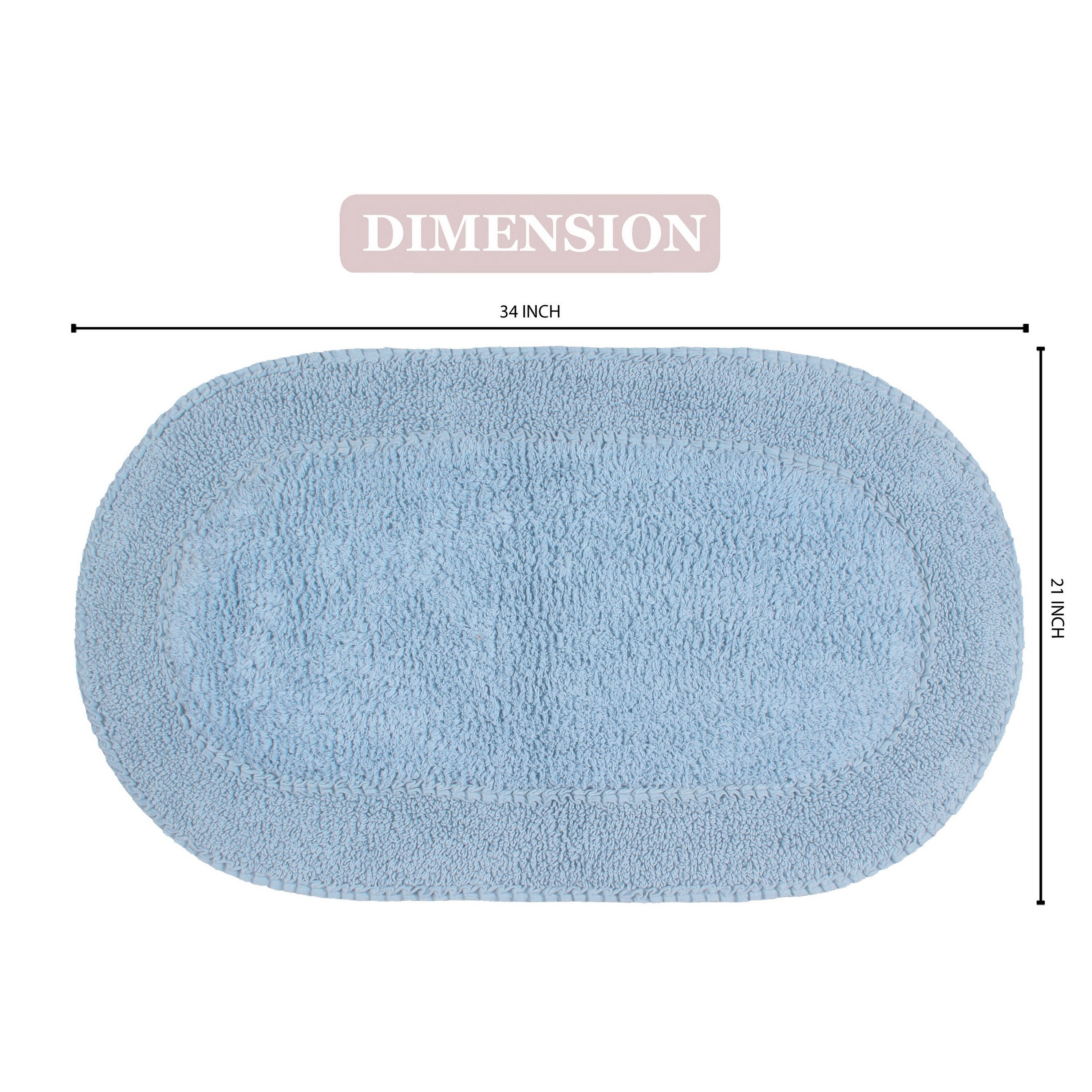Home Weavers BDR2134BL Bath-Rugs - View #3