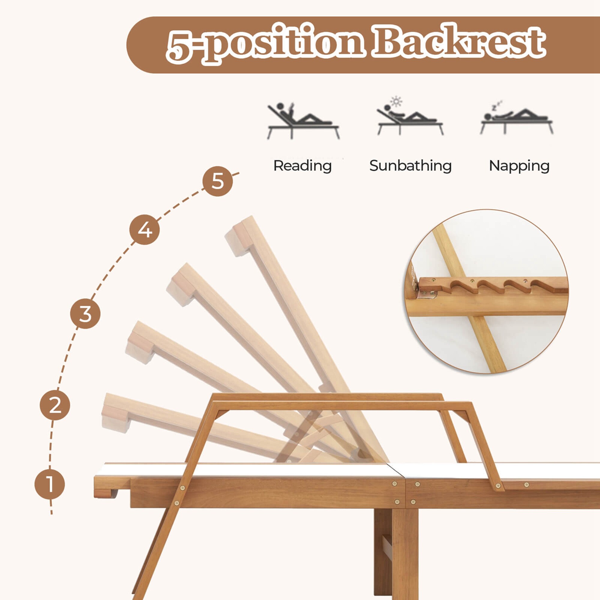 Costway HCST03782 Beach-Camping-Chairs - View #7