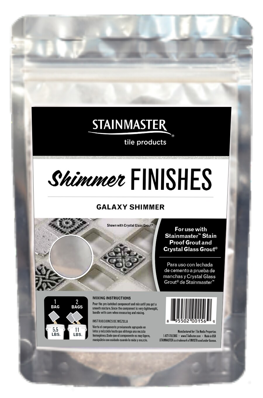 STAINMASTER GA-GALAXY Galaxy Shimmer 2.6-oz Glitter Grout Flakes