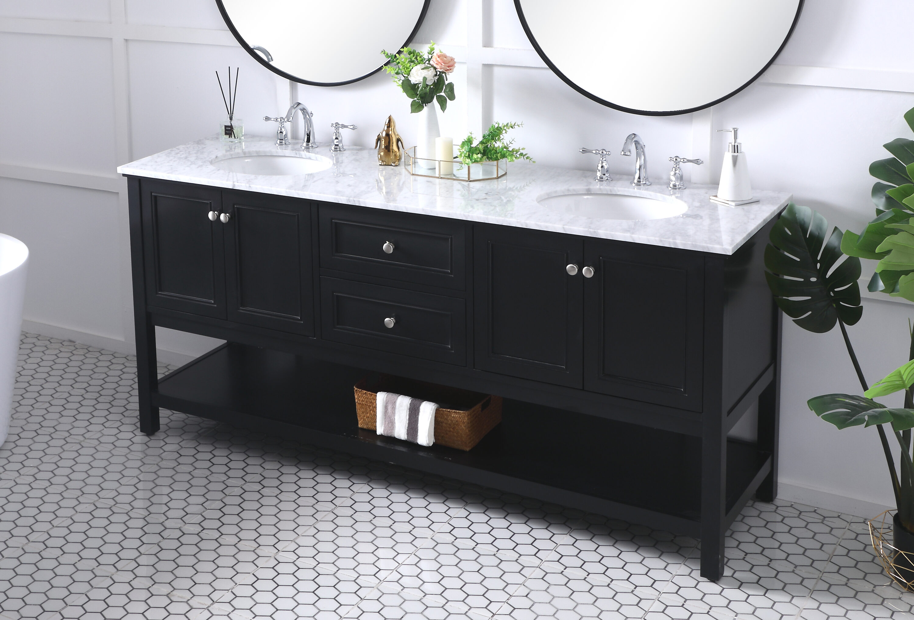 Elegant Decor FI81072BK Bath-Vanity-Combo - View #8