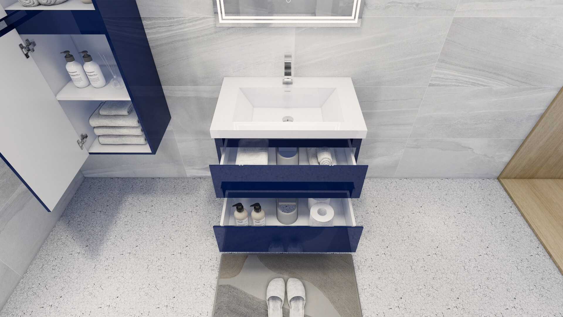 Moreno Bath MOB30-NB Bath-Vanity-Combo - View #7