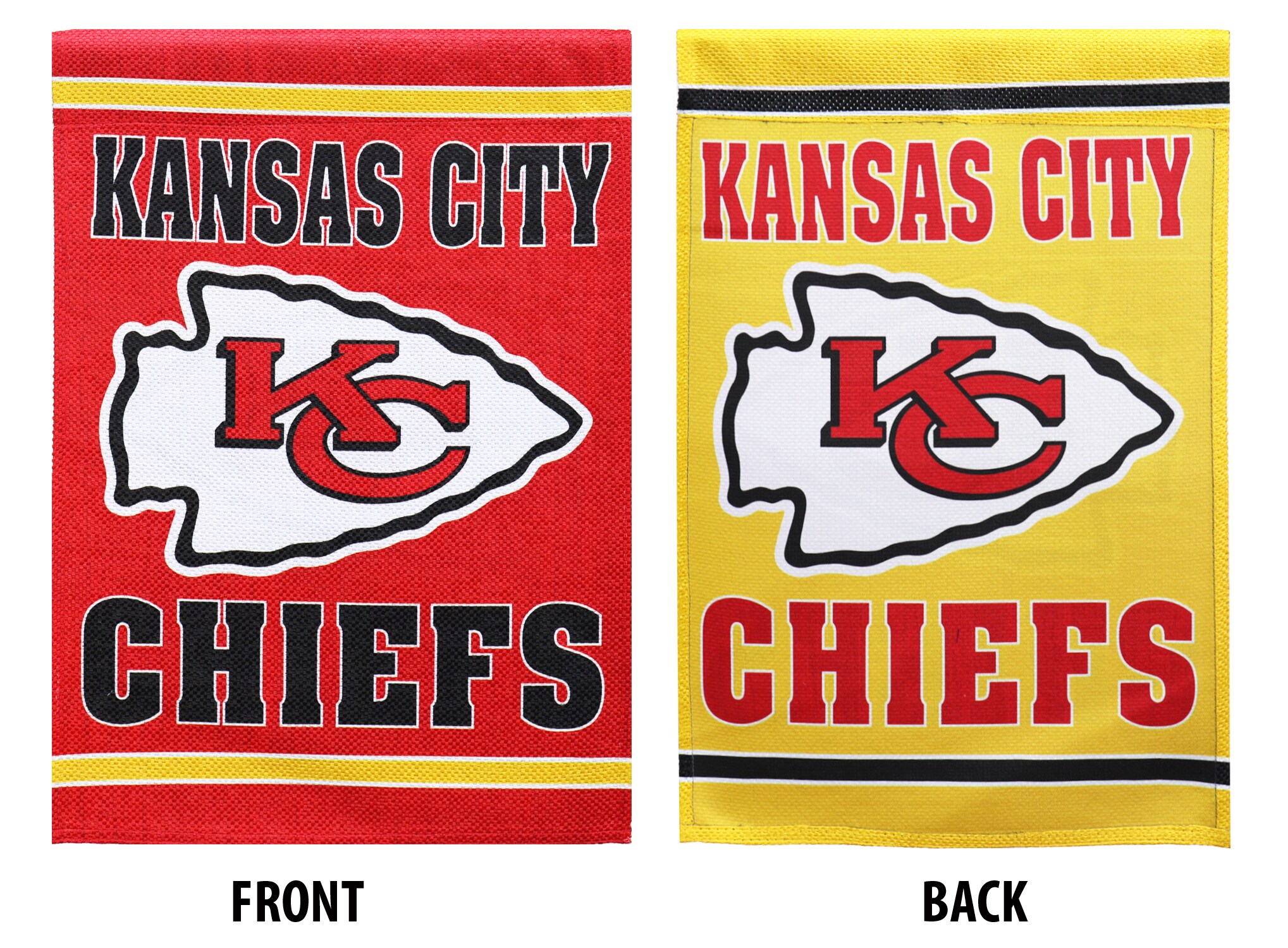 Evergreen 1.04-ft W x 1.5-ft H Embroidered Kansas State City Chiefs Flag