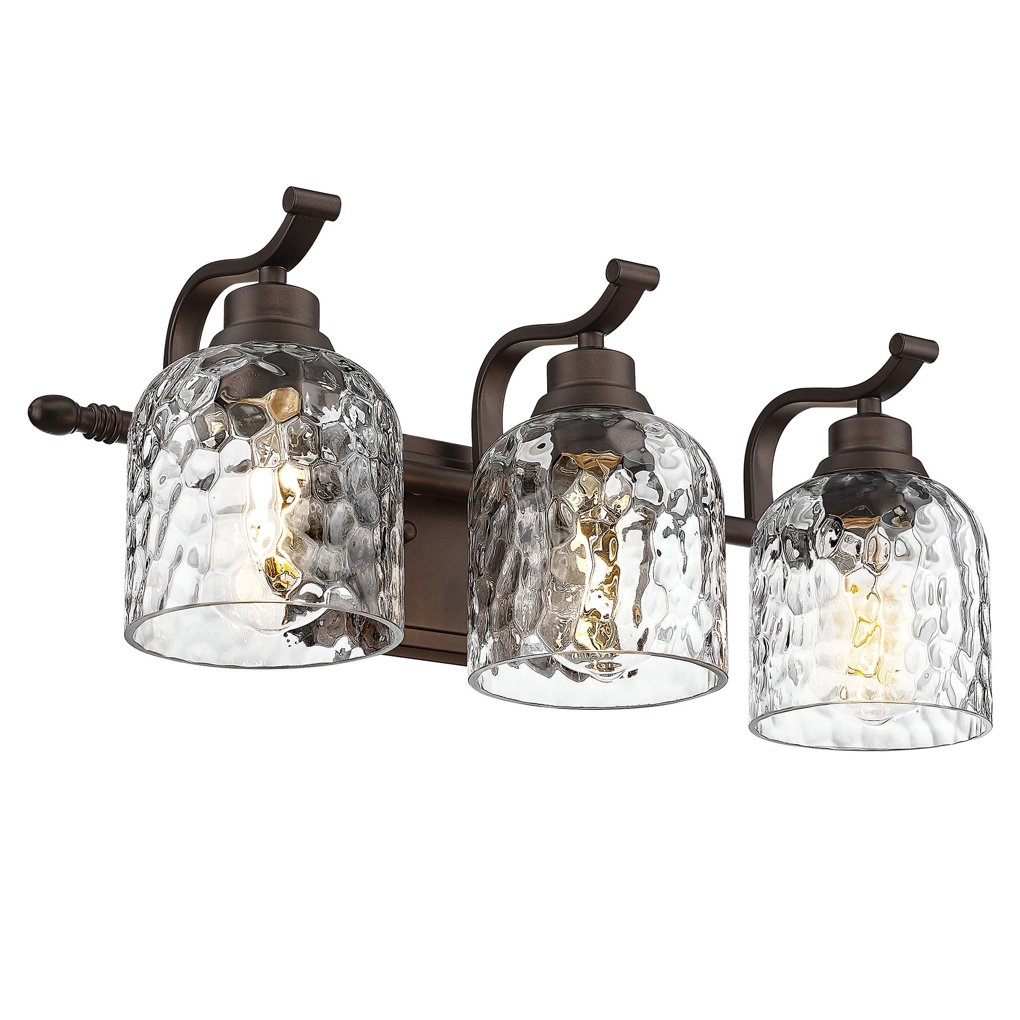 LTMATE JAZAVA 20.48-in 3 Light Oil-rubbed Bronze Modern/contemporary Bathroom Vanity light