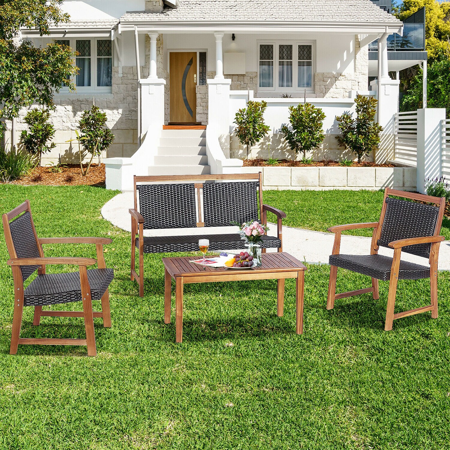 Forclover HYFC-7677 Patio-Conversation-Sets - View #8