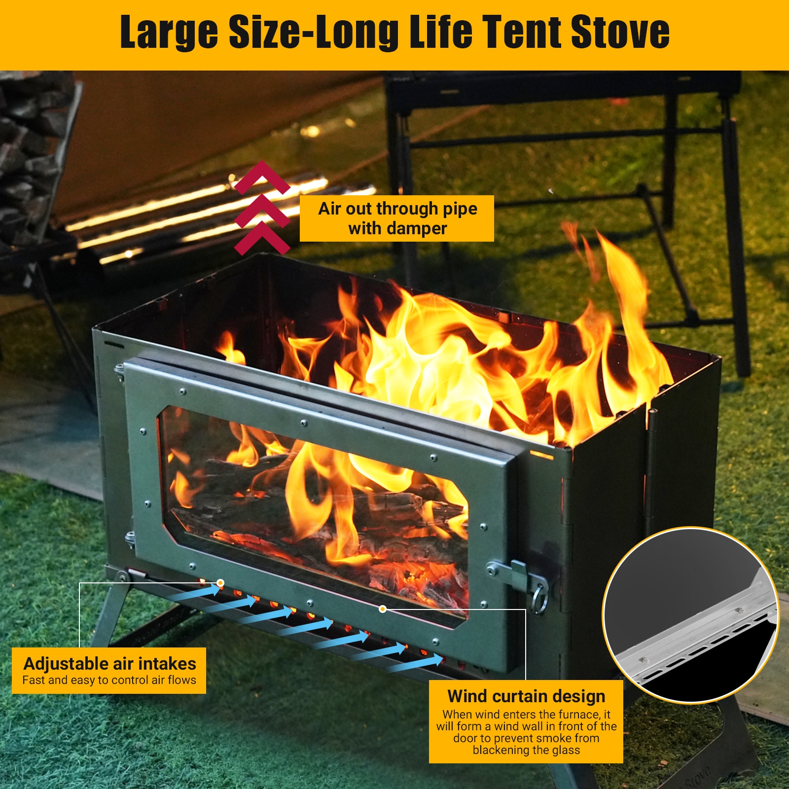 Garvee 09GXFCHBNL-396 Outdoor-Burners-Stoves - View #3