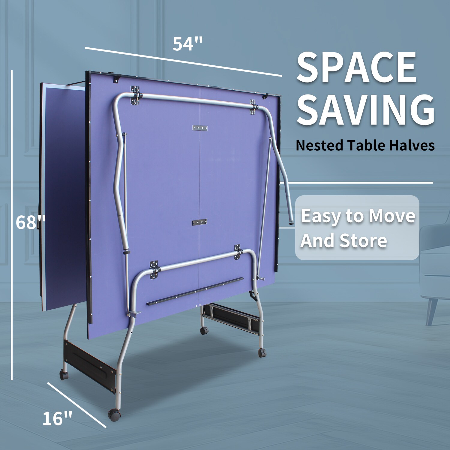 Siavonce XH70AAC Ping-Pong-Table - View #10