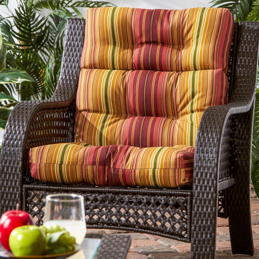 Greendale Home Fashions Seat & Back Outdoor Chair Cushion - Short