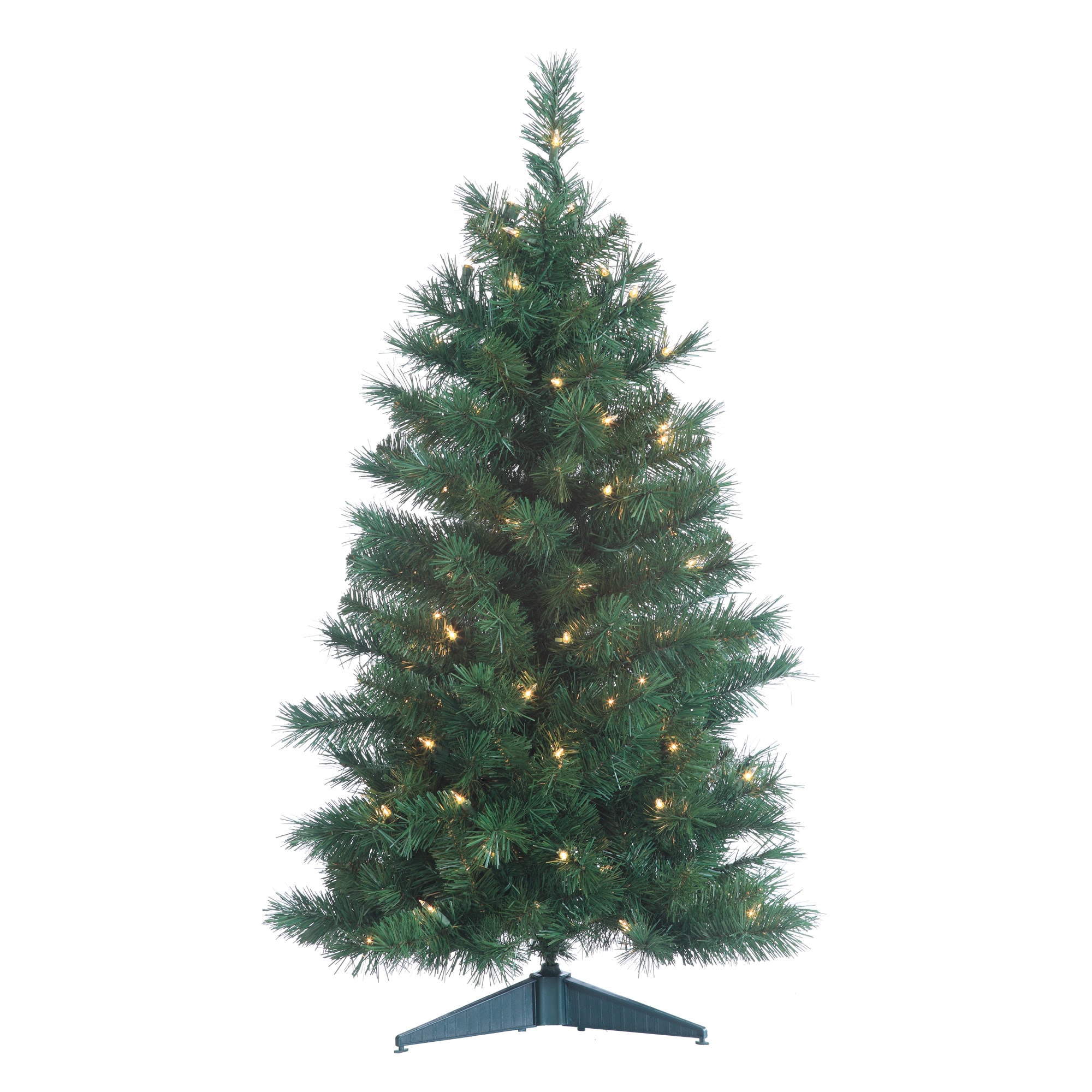 36"/3FT Holiday Decor Pine Green Artificial Christmas Tree Office School W/Stand 