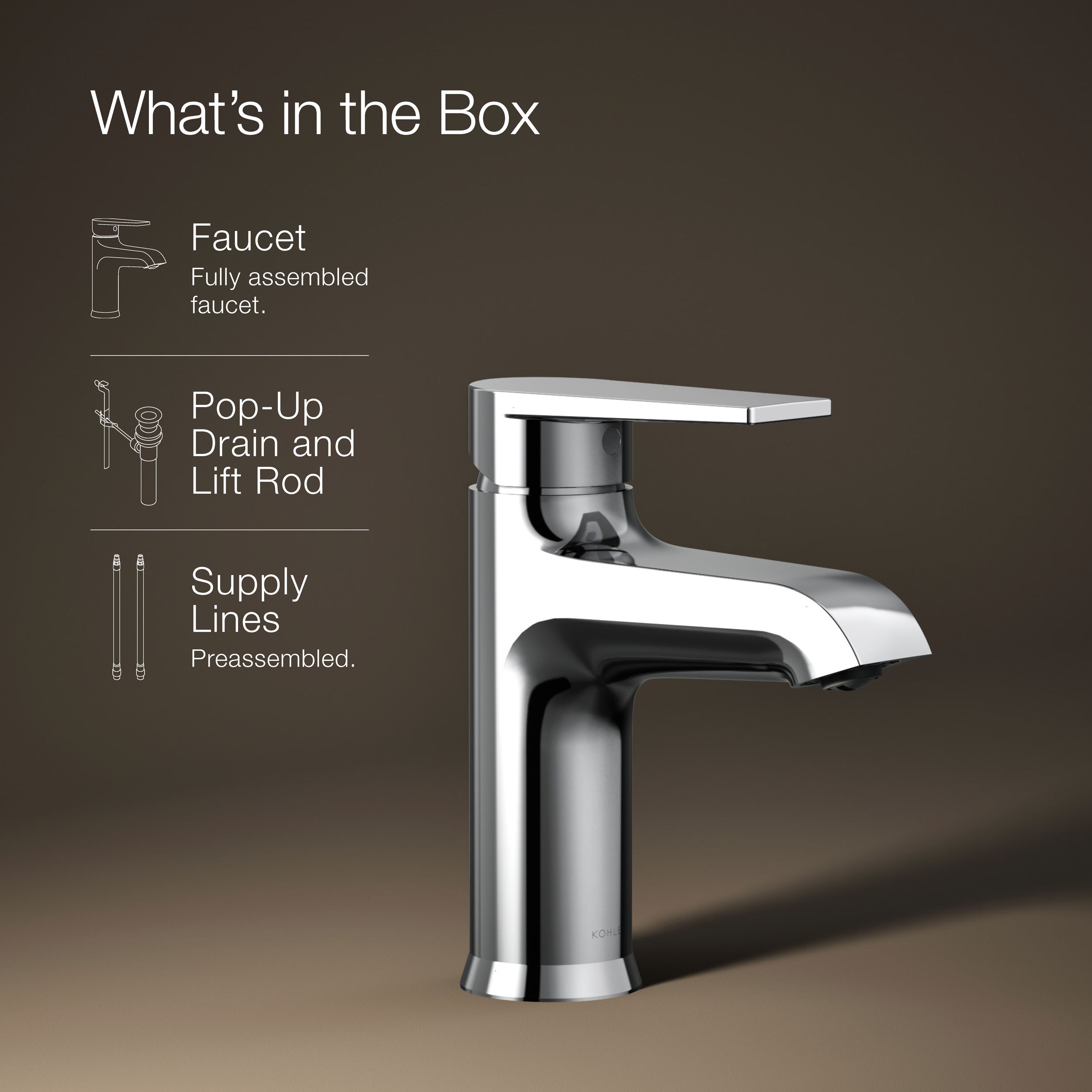 KOHLER K-97060-4-CP Lavatory-Faucets - View #13