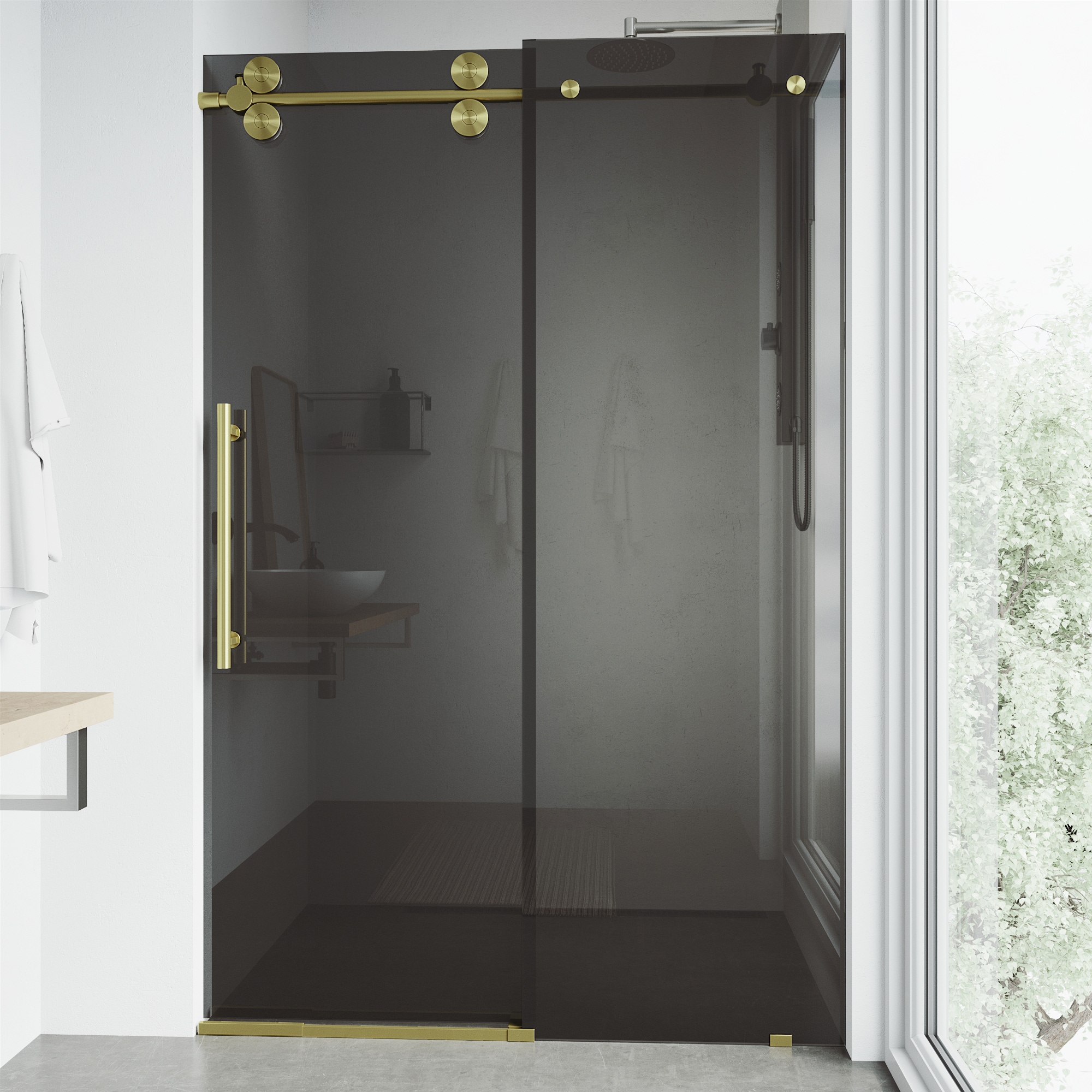 VIGO VG6041MGBLK6074 Shower-Doors - View #8