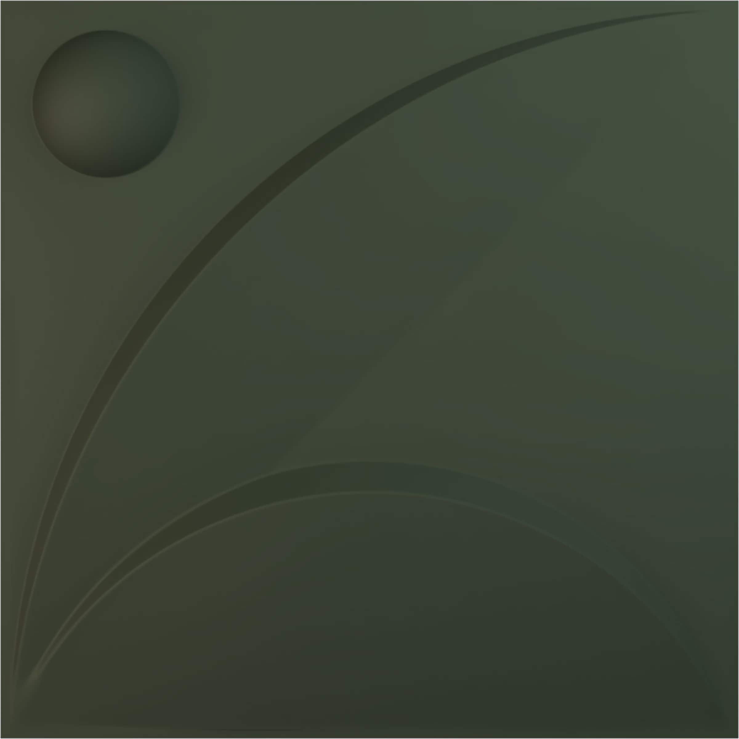 Ekena Millwork WP20X20EZGHC 19-5/8-in x 19-5/8-in Embossed UltraCover Satin Hunt Club Green PVC Wall Panel Abstract