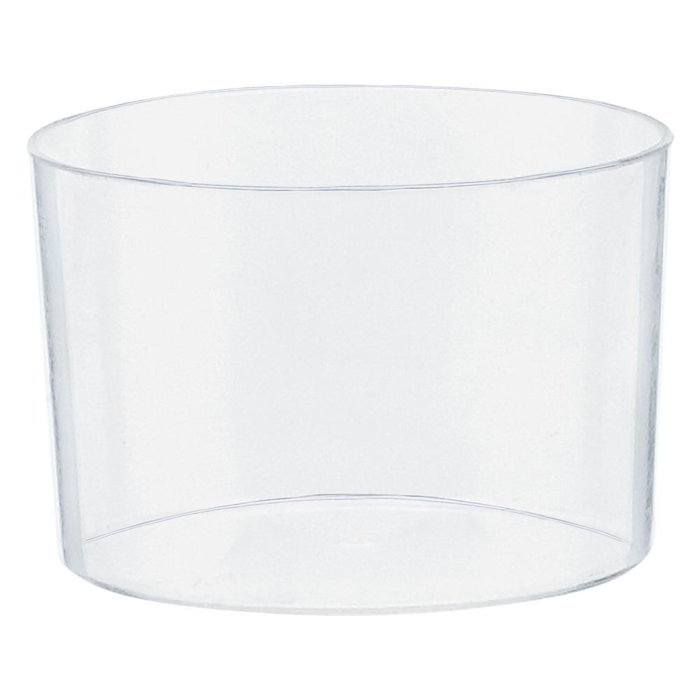 Amscan 357811.86 40-Pack Clear Plastic Disposable Dessert Bowl