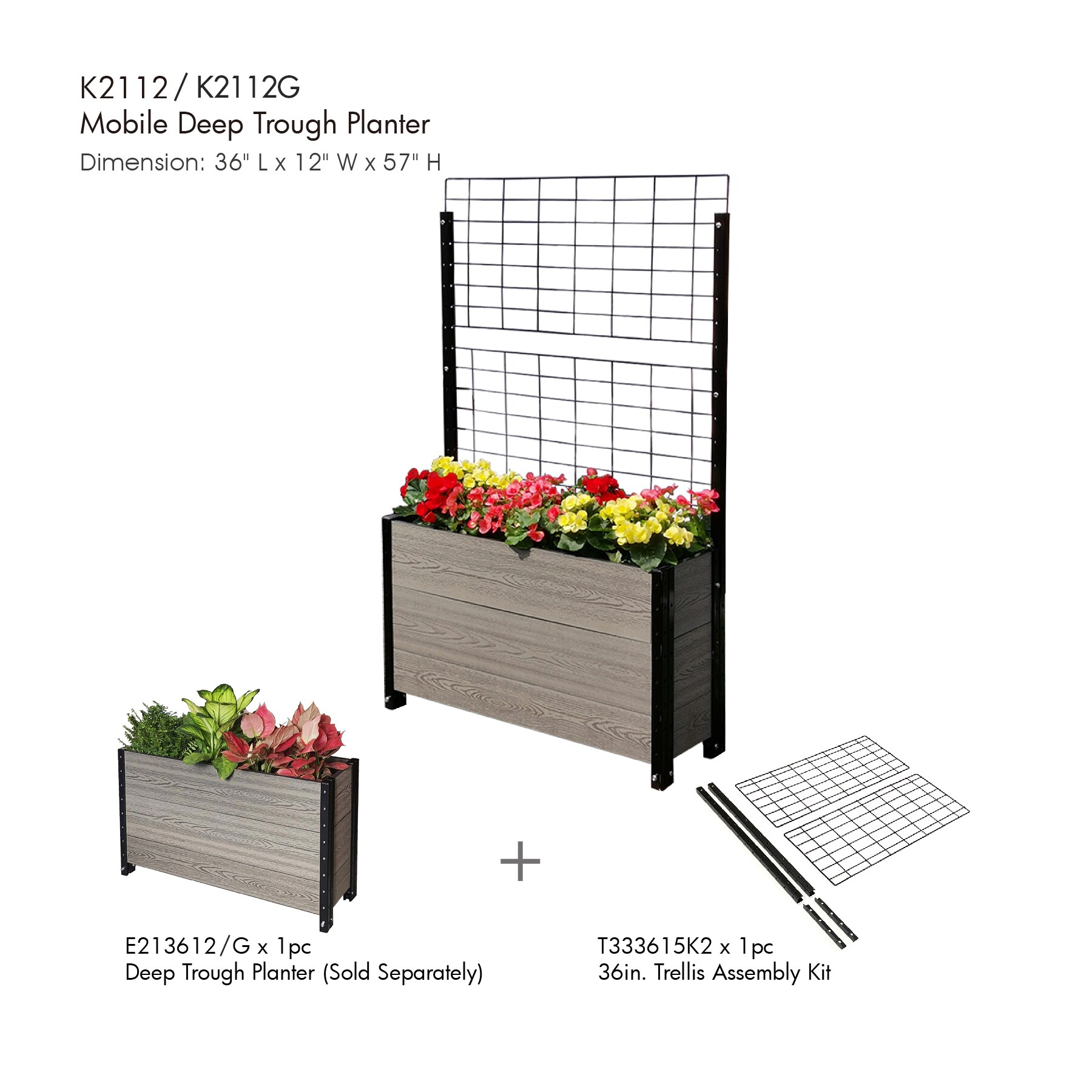 Everbloom T333615K2 Garden-Trellis - View #4