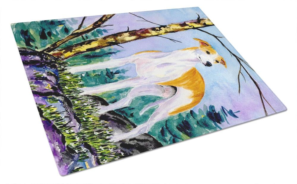 Caroline's Treasures SS8662LCB 11.25-in L x 15.75-in W Glass Cutting Board