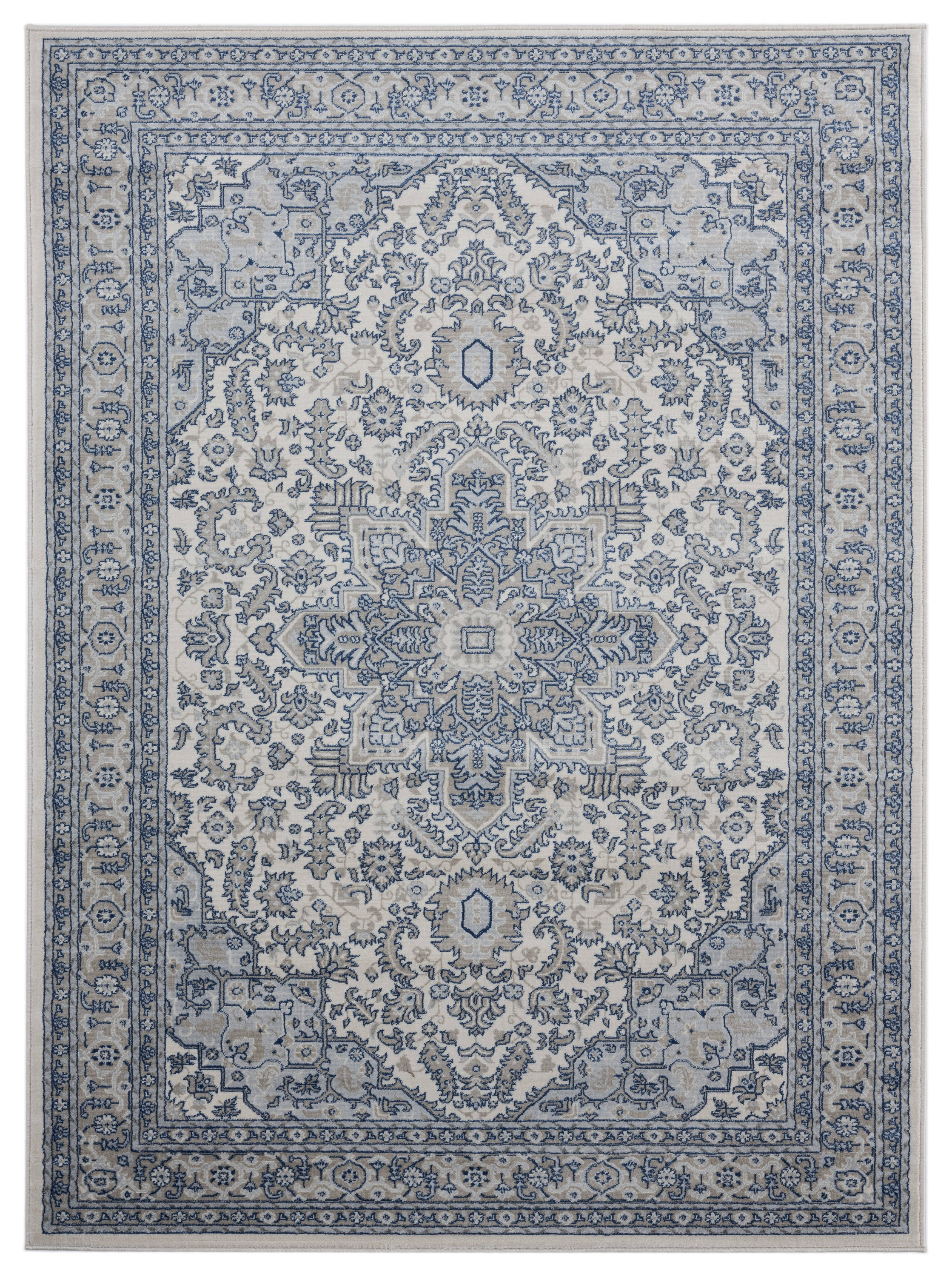 United Weavers Of America 4000 40190 1013 Clairmont 10 X 13 (ft) Cream Indoor Border Oriental Area Rug