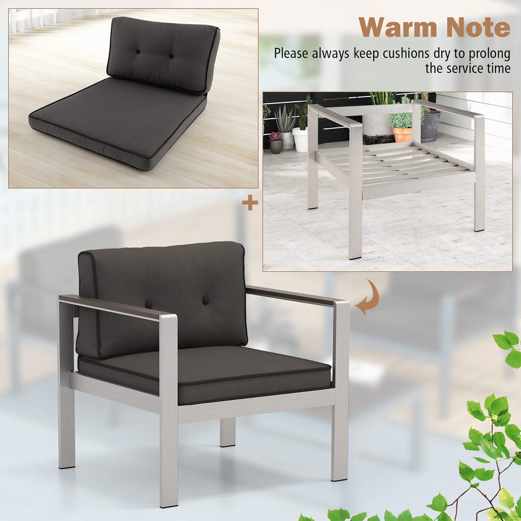 Costway LWS00012 Patio-Chairs - View #7