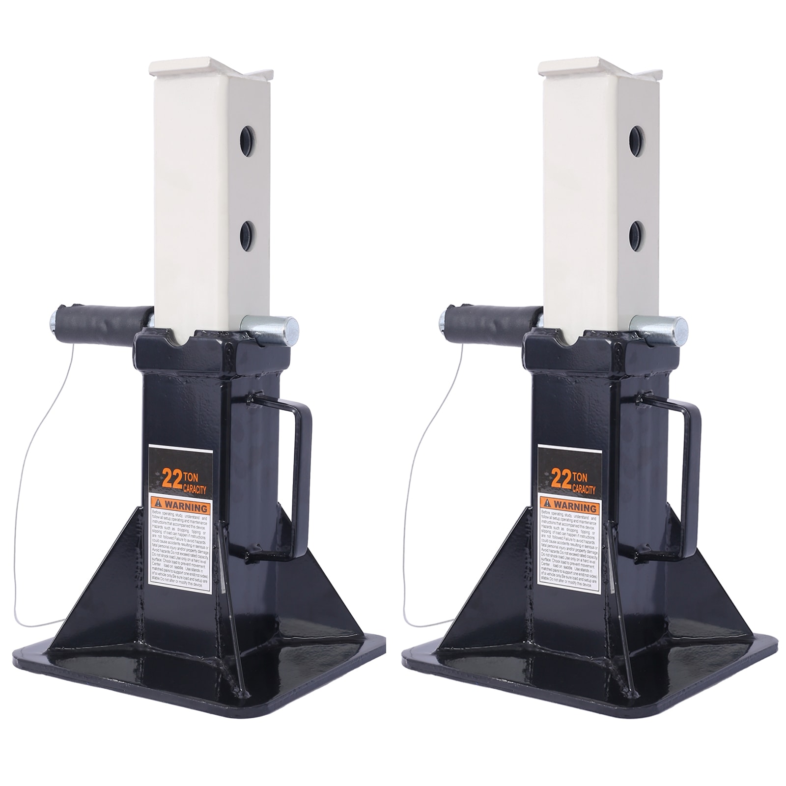 Siavonce XH10078 Black 22-Ton Steel Jack stand