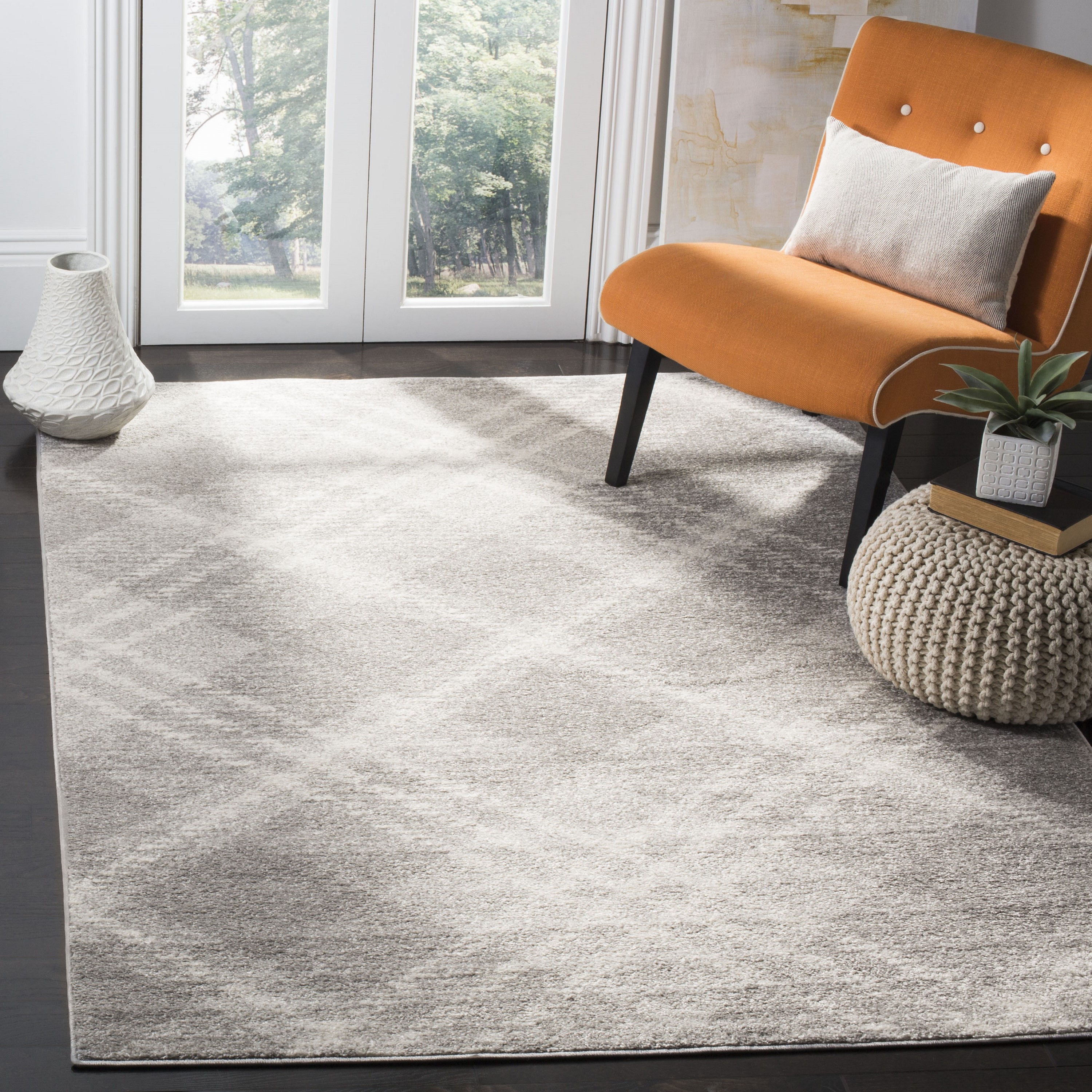 Brooks Rustic Lodge Border Area Rugs