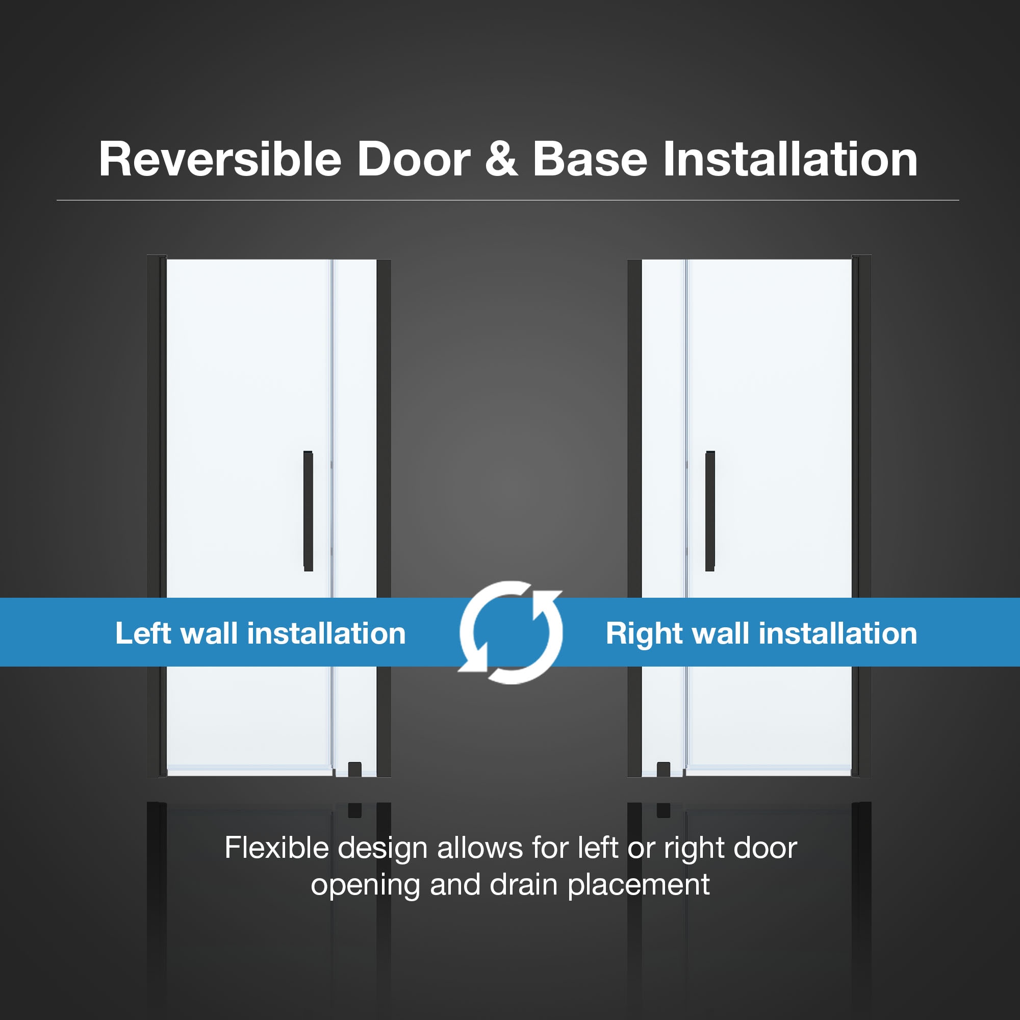 OVE Decors 15SKC-PASA36-BLK Alcove-Shower-Kit - View #13