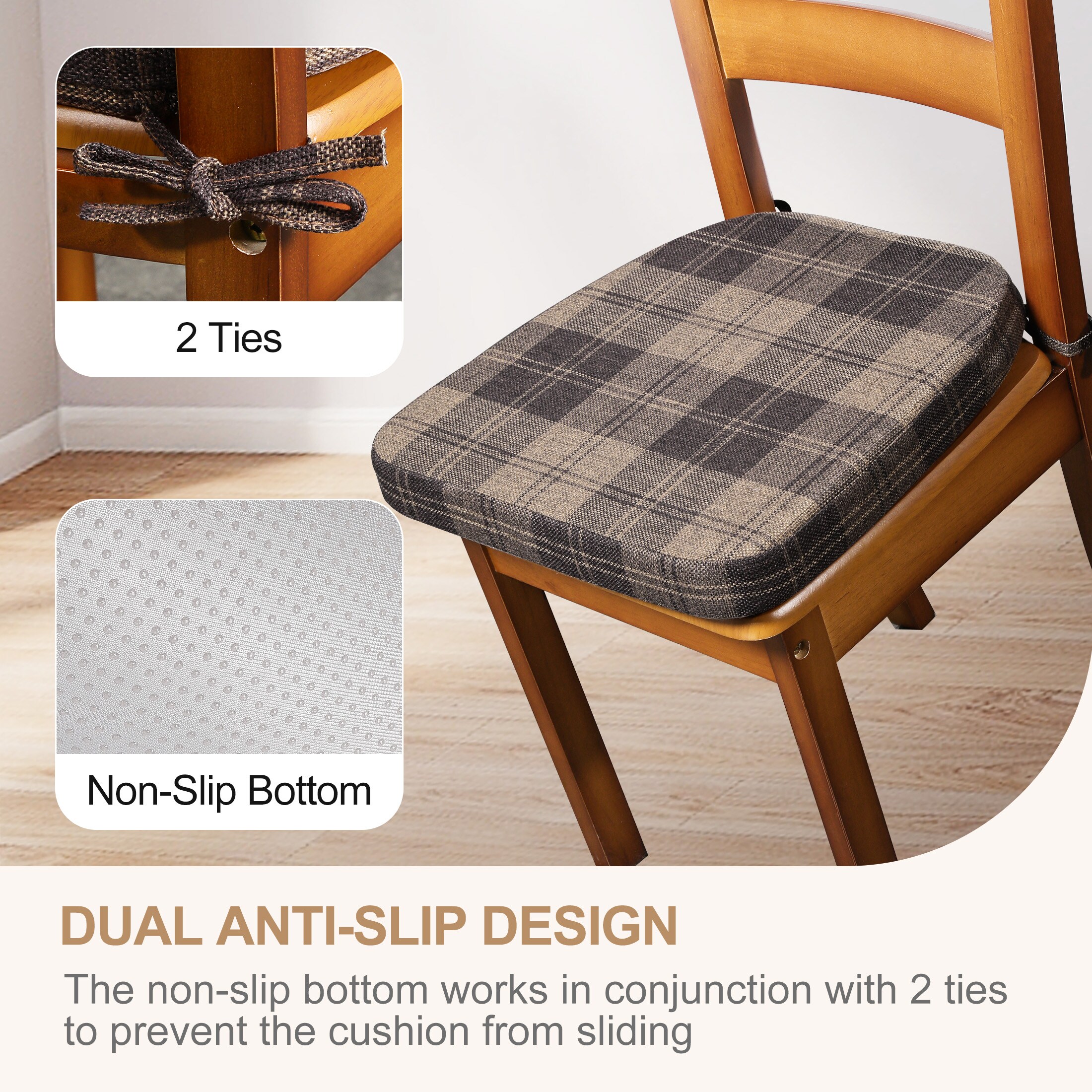 AAAAAcessories LS-DCCLH-CGZONG-2P Indoor-Chair-Cushions - View #4