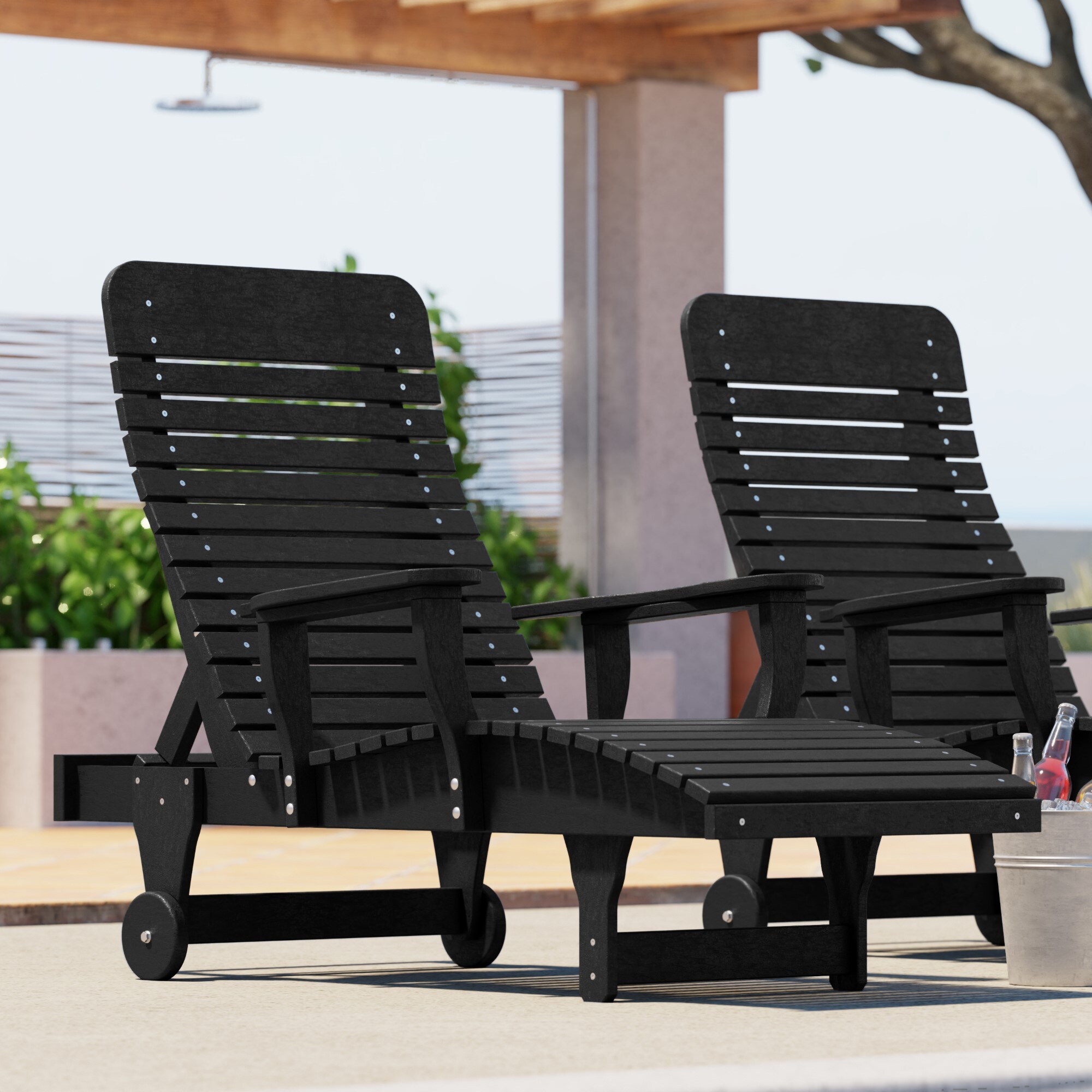 Wildridge LCC-460-BK Patio-Chairs - View #3