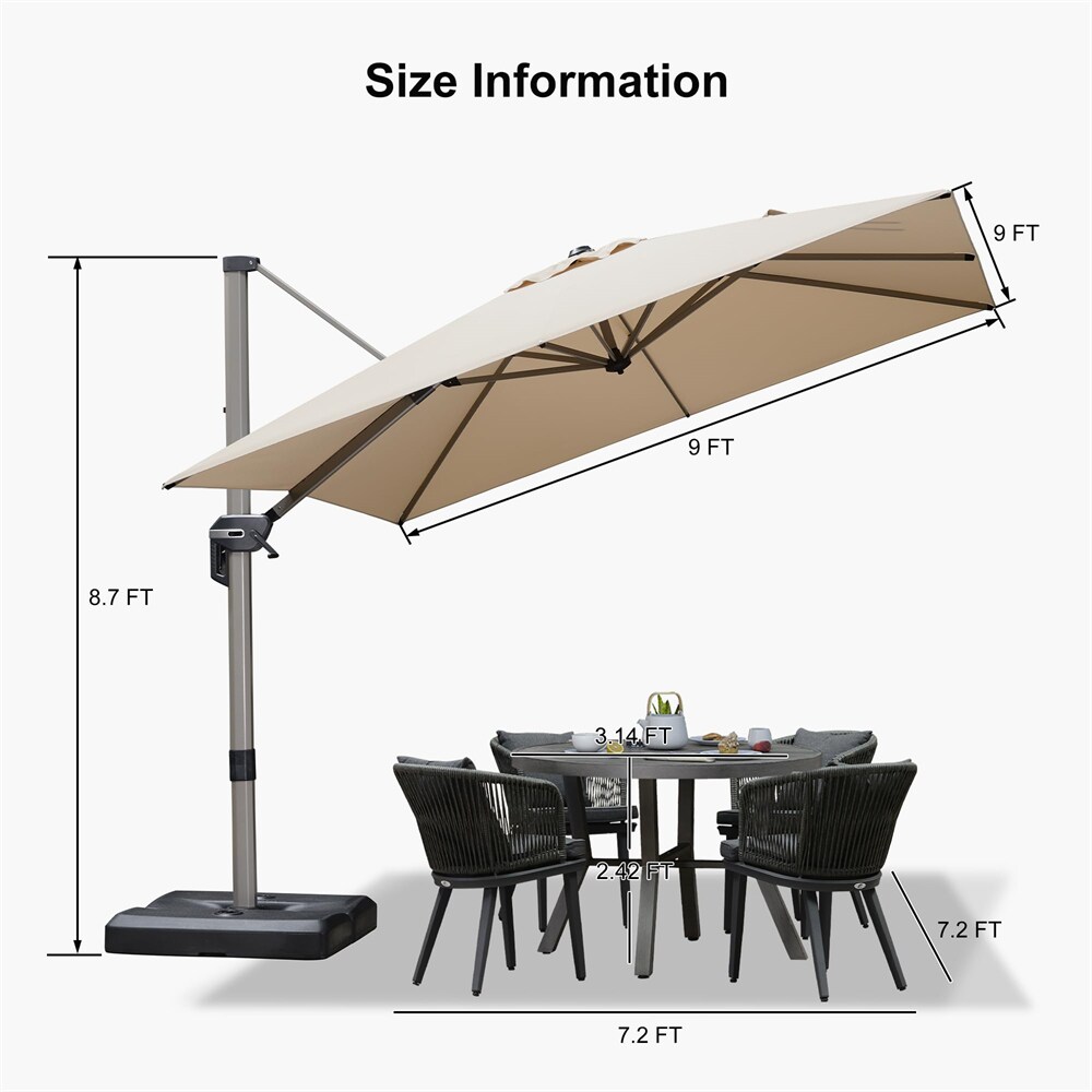 PURPLE LEAF LS01HLRS09-KK Umbrellas-2 - View #7