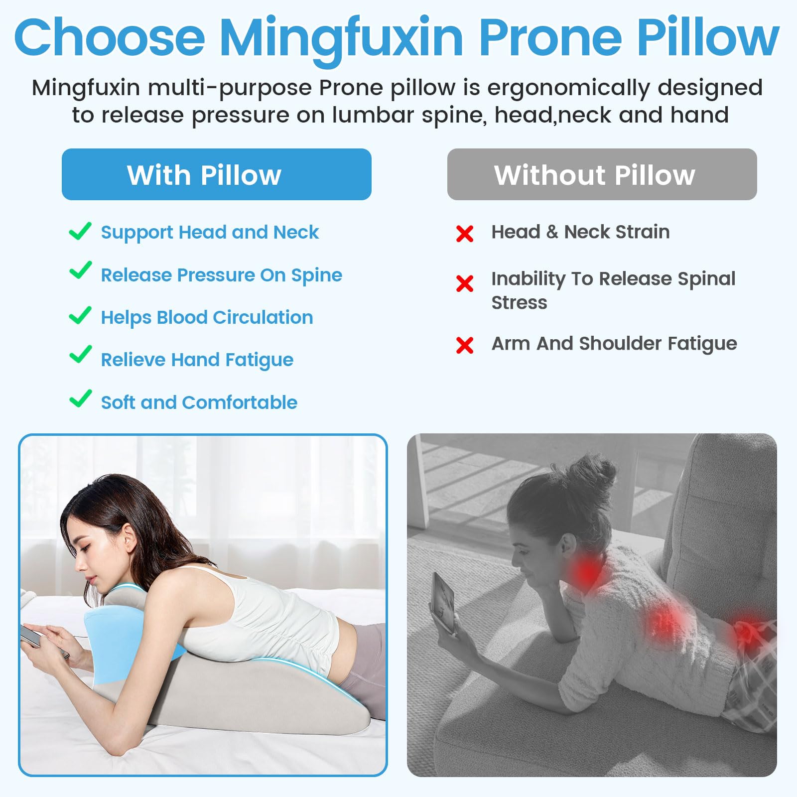YICSAM 5749848445530 Bed-Pillows - View #5