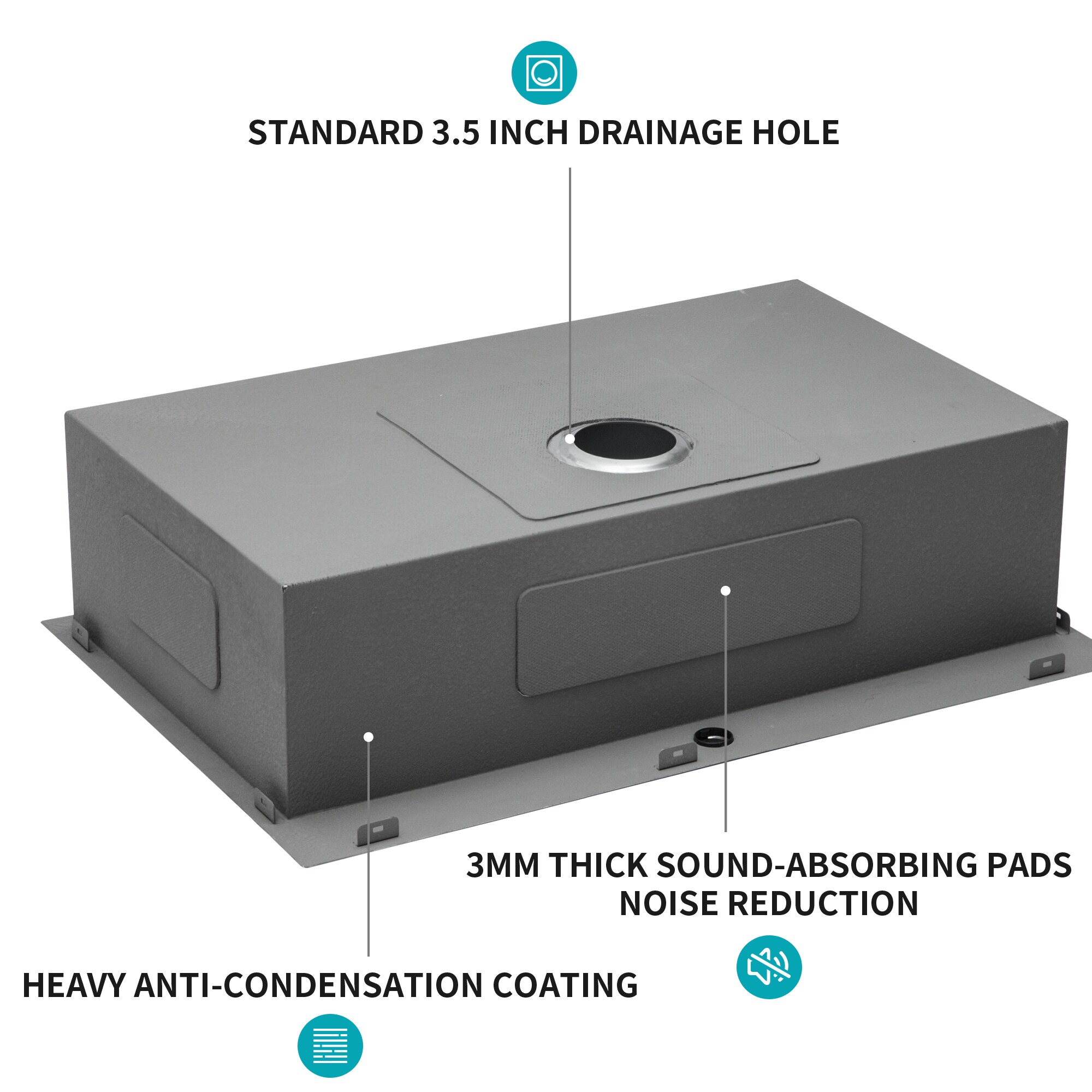 LIVIZA TLY-SS71302 Kitchen-Sinks - View #5