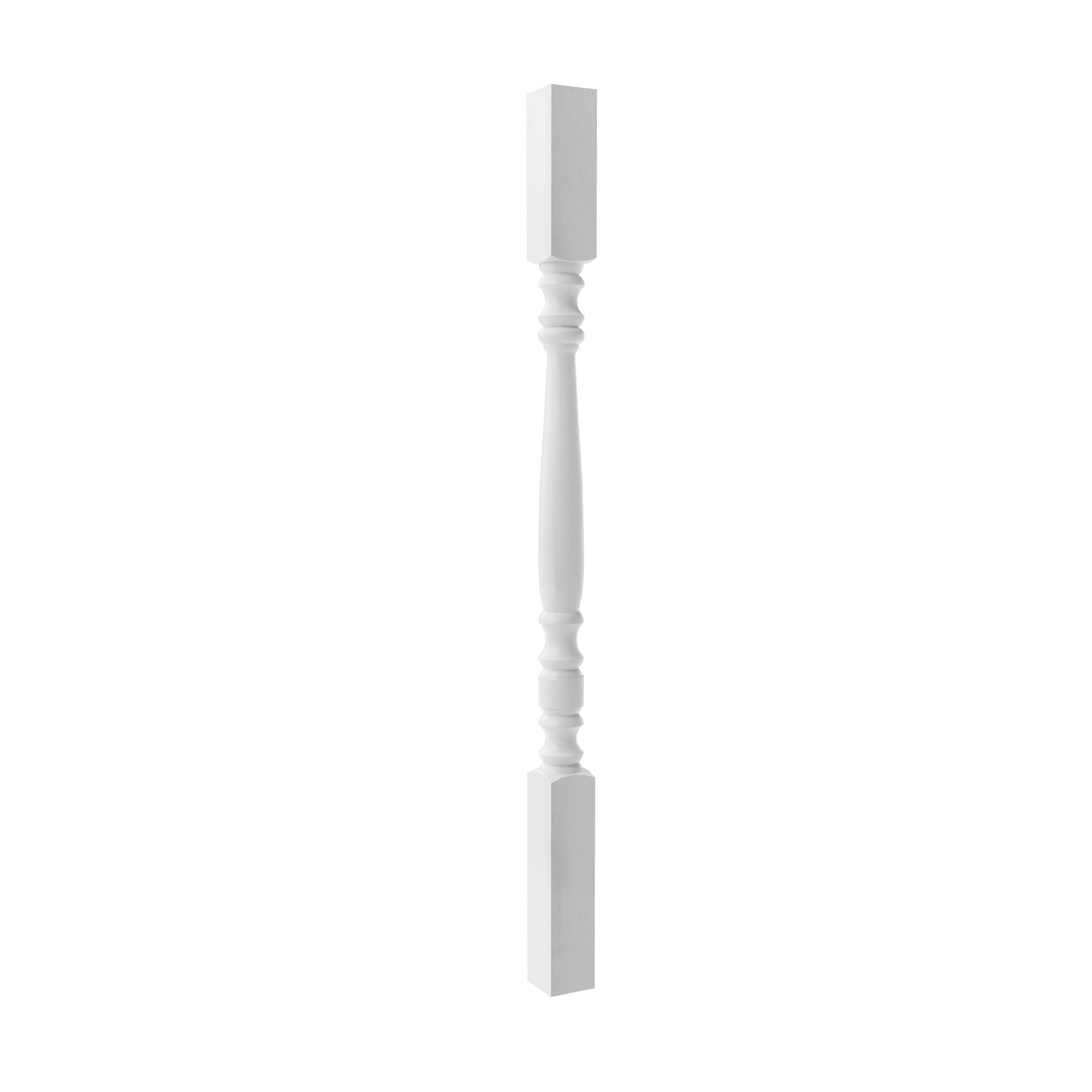 Crown Heritage 459500631 31-in x 1.75-in Primed White Square Top Stair Baluster