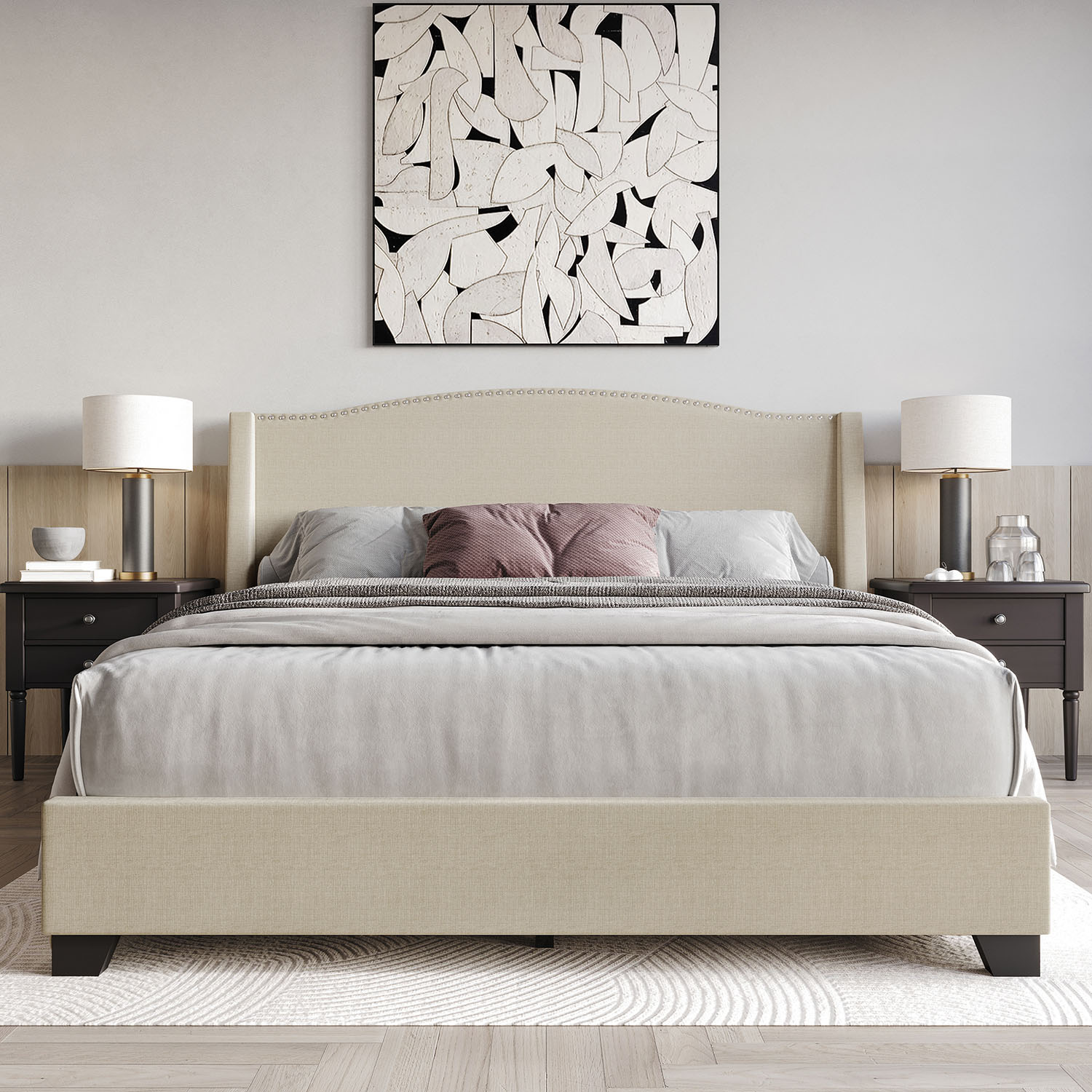 CasePiece C8530QPLS-BG-LN beds - View #2