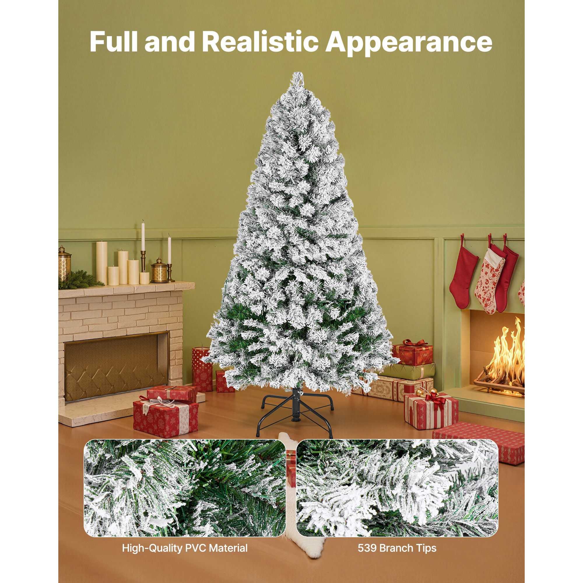Numhew NHWILL47519 Artificial-Christmas-Trees - View #3