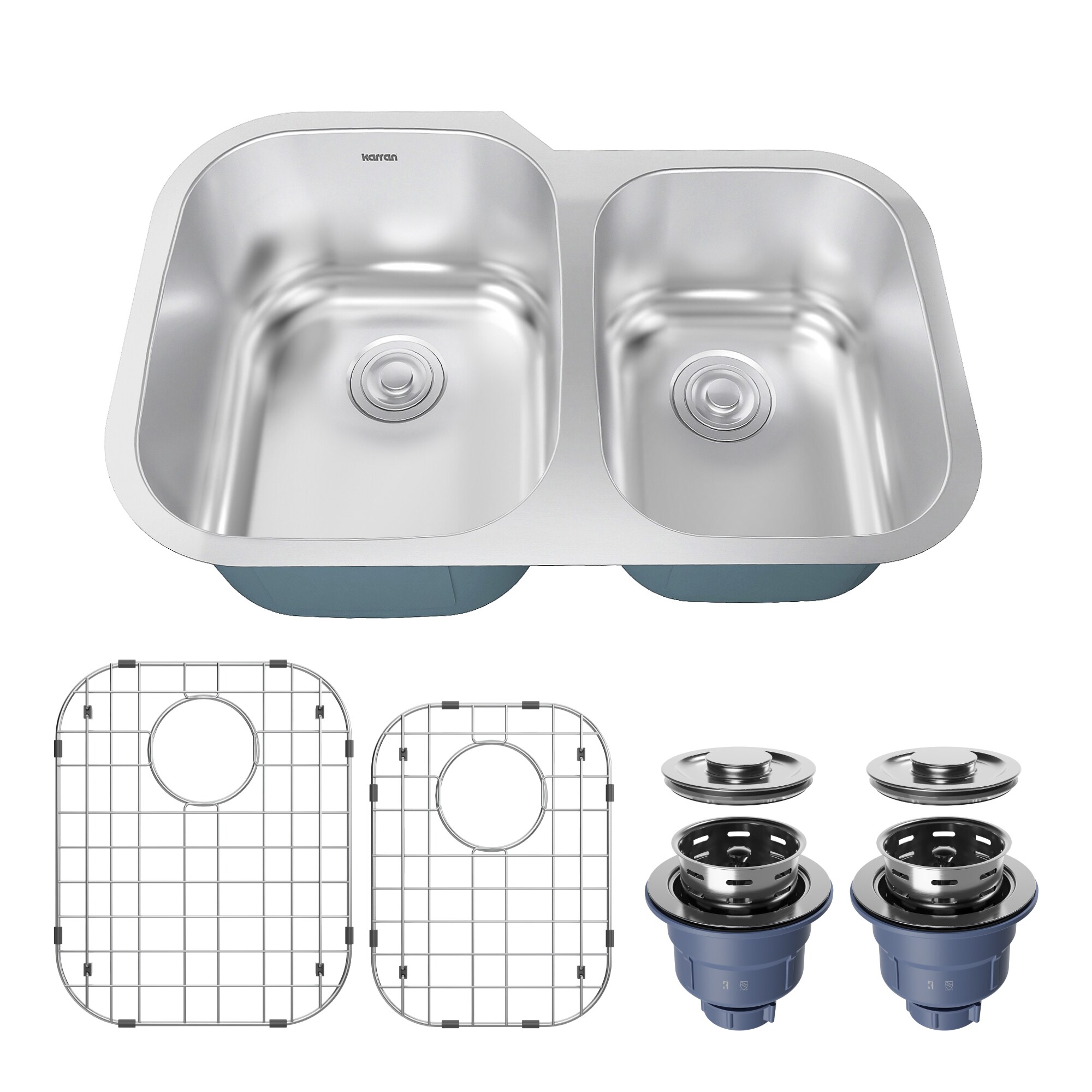 Karran PRU33R-PK1 Kitchen-Sinks - View #2