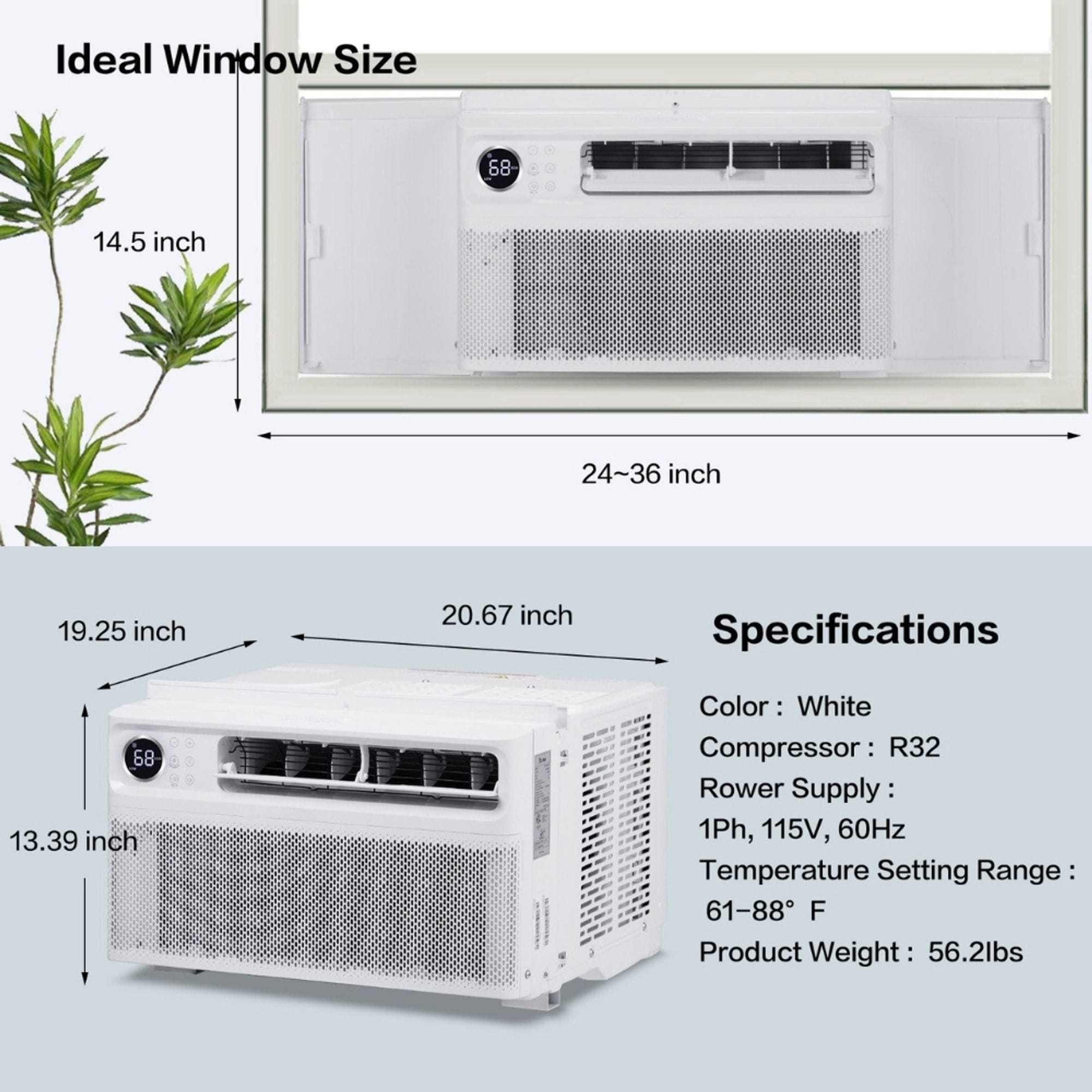 Winado TGK1-G46000628 Window-Air-Conditioners - View #5