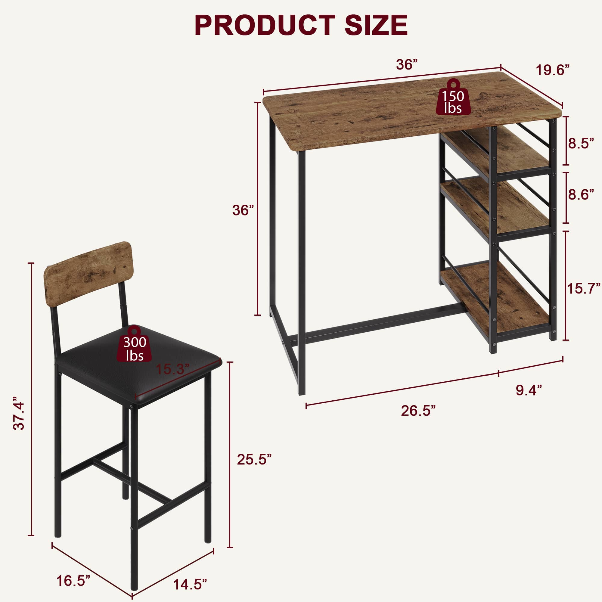 IdealHouse WEHHZ-H6106TXWJX62 Dining-Sets - View #2