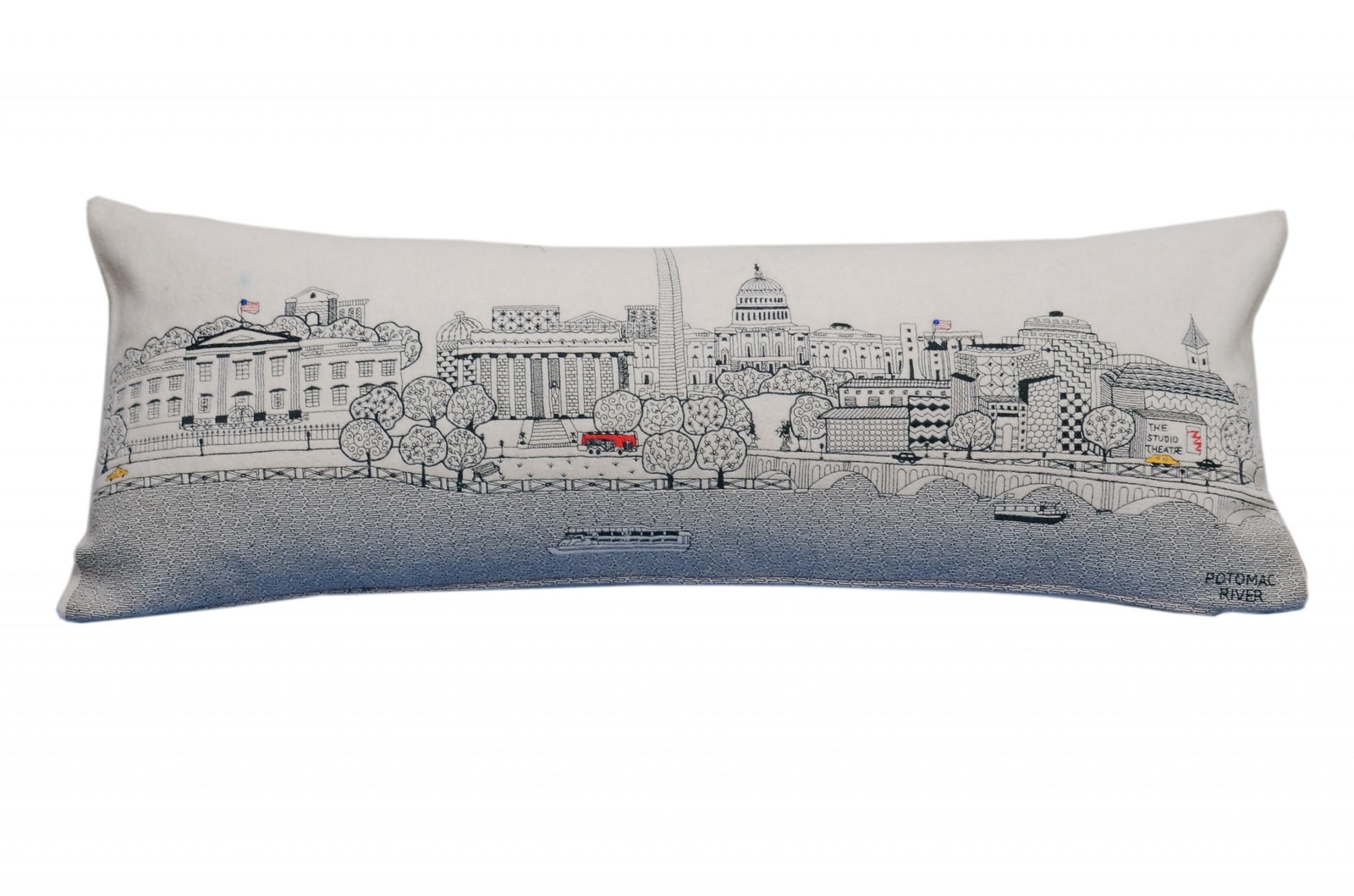HomeRoots 4000482627 14-in x 32-in Cream Rectangular Indoor Decorative Pillow