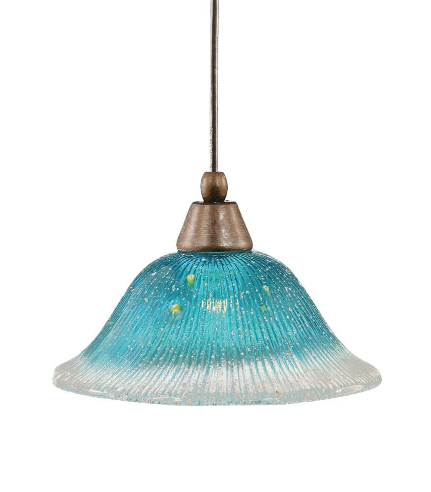  LWTK002099 Brooster Bronze Transitional Bowl Mini Hanging Pendant Light